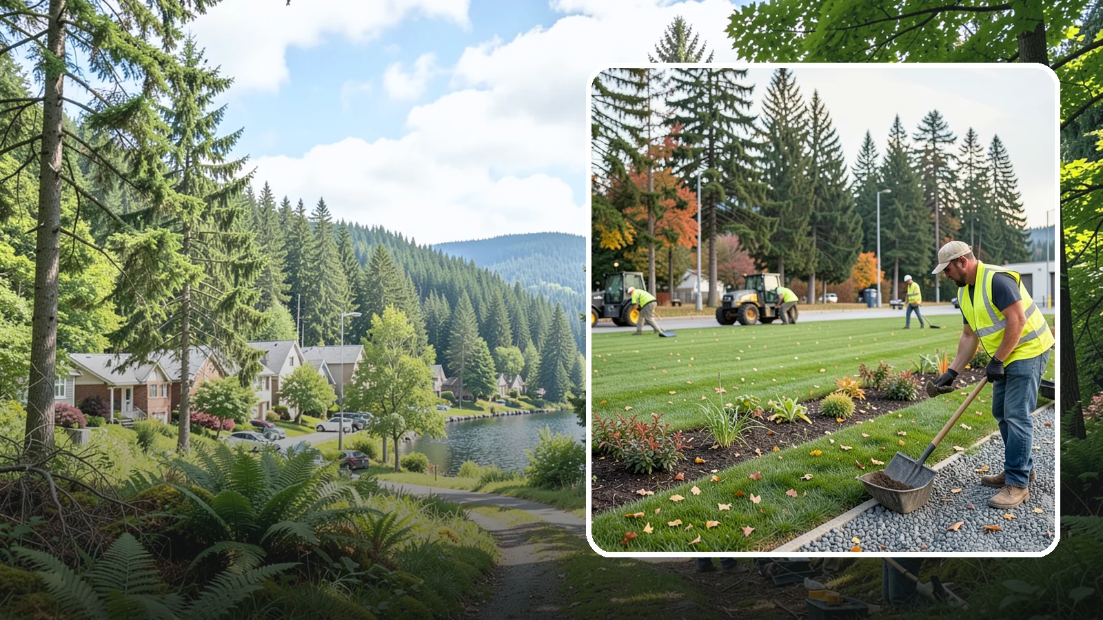 Port Facility Grounds Maintenance in Lake Forest Park, King County, WA - Grounds maintenance for port authority terminals, marinas, and industrial properties in Western Washington.