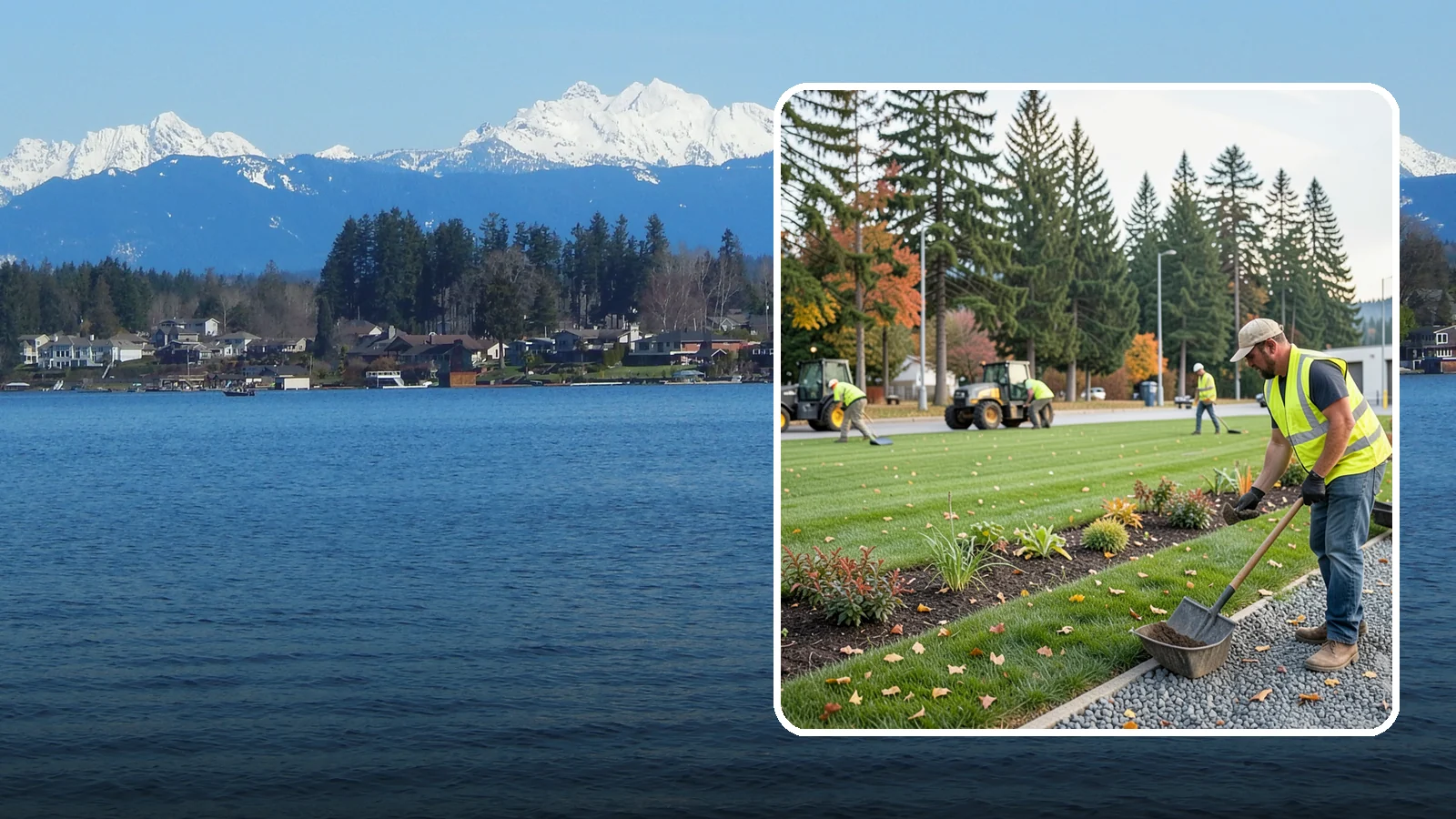 Port Facility Grounds Maintenance in Lake Stevens, Snohomish County, WA - Grounds maintenance for port authority terminals, marinas, and industrial properties in Western Washington.