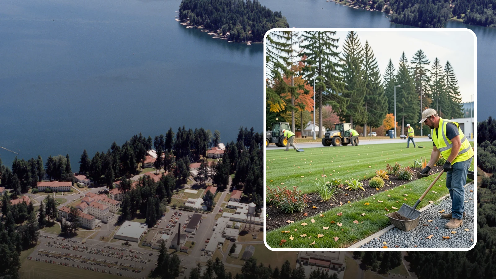 Port Facility Grounds Maintenance in Lakewood, Pierce County, WA - Grounds maintenance for port authority terminals, marinas, and industrial properties in Western Washington.