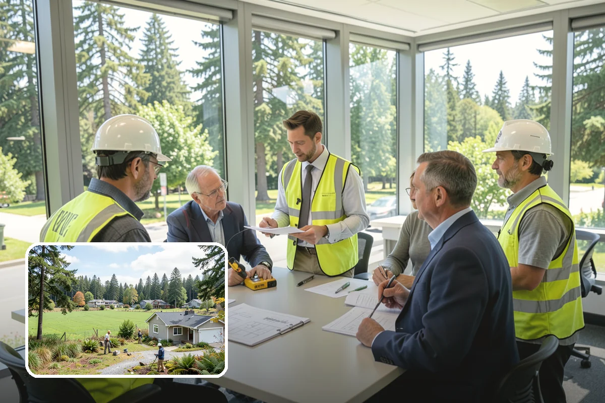 Port Facility Grounds Maintenance in Lyman, Skagit County, WA - Crews prepared for credentialed and secured port zones