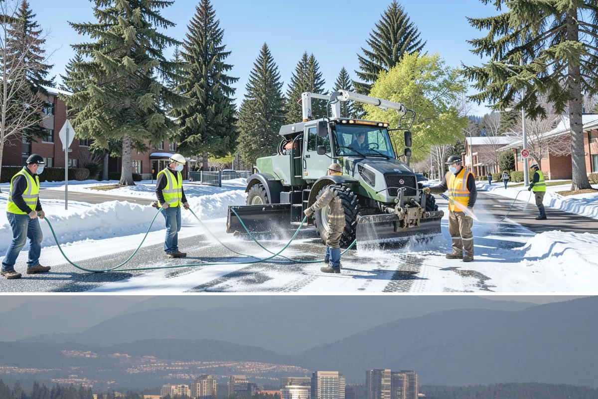 Port Facility Grounds Maintenance in Medina, King County, WA - Public waterfront areas receive their most intensive detailing ahead of the summer tourism and event season.