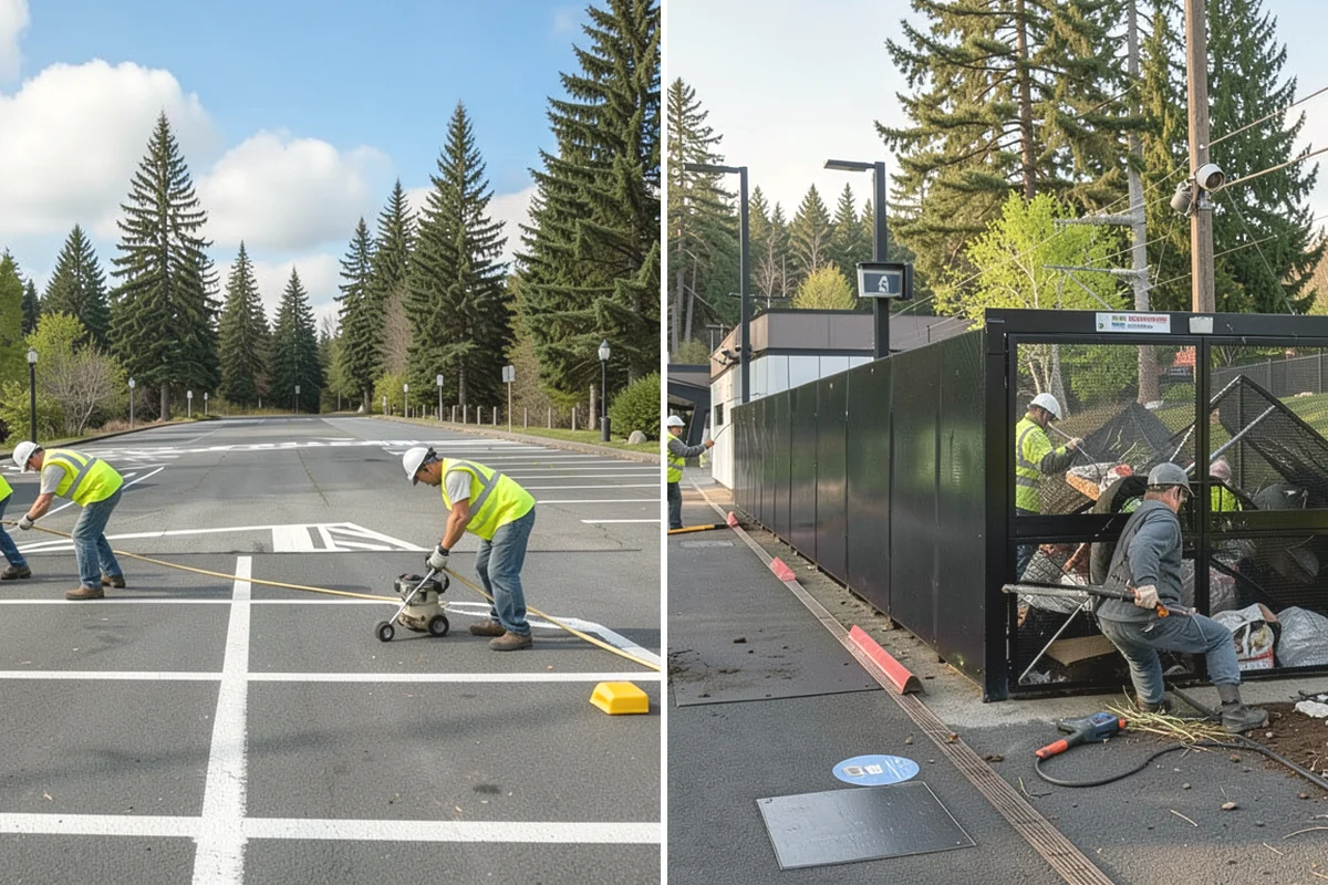 Port Facility Grounds Maintenance in Mercer Island, King County, WA - Confirm security credentialing and access rules for each port zone