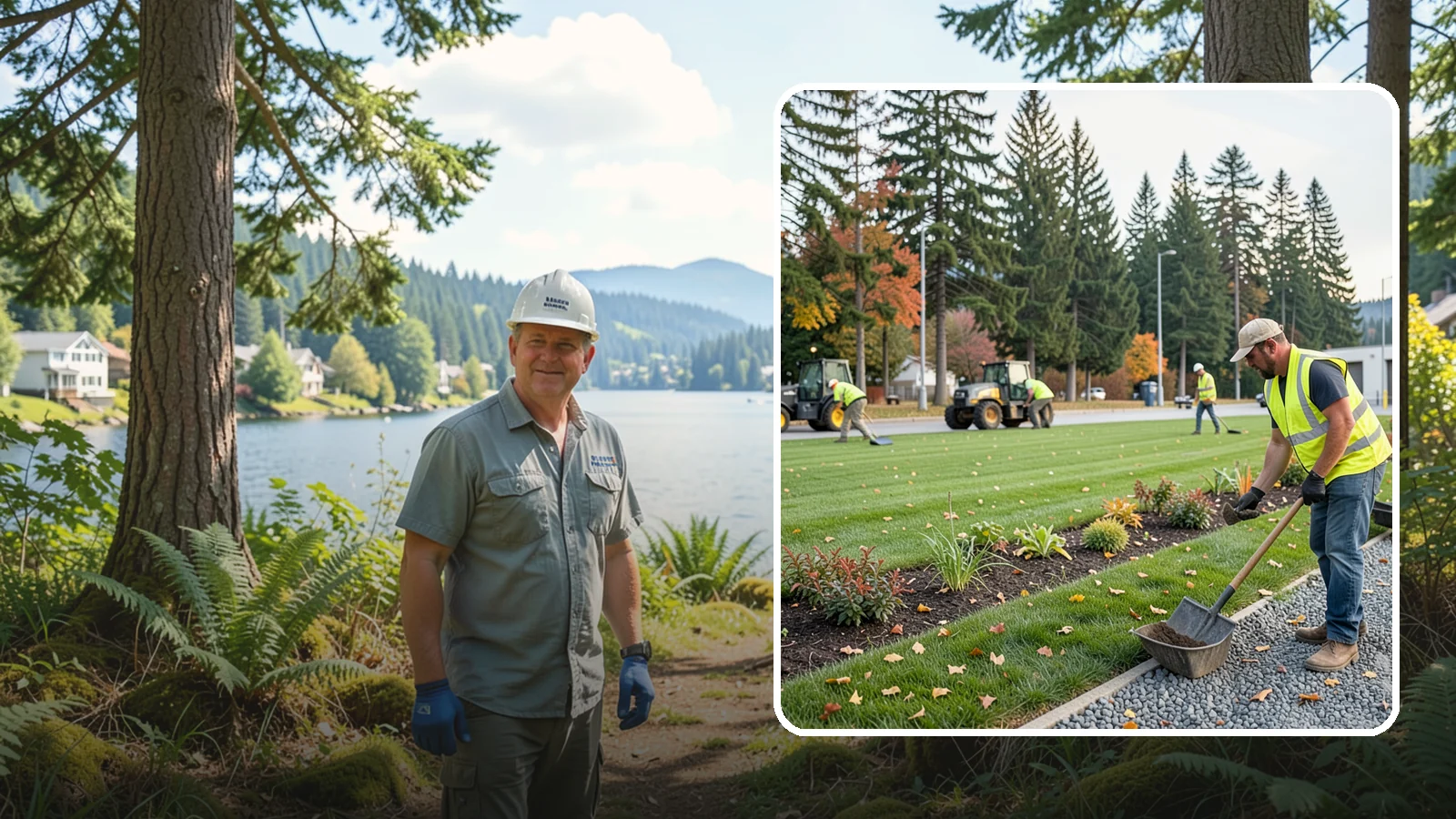 Port Facility Grounds Maintenance in Milton, King County, WA - Grounds maintenance for port authority terminals, marinas, and industrial properties in Western Washington.