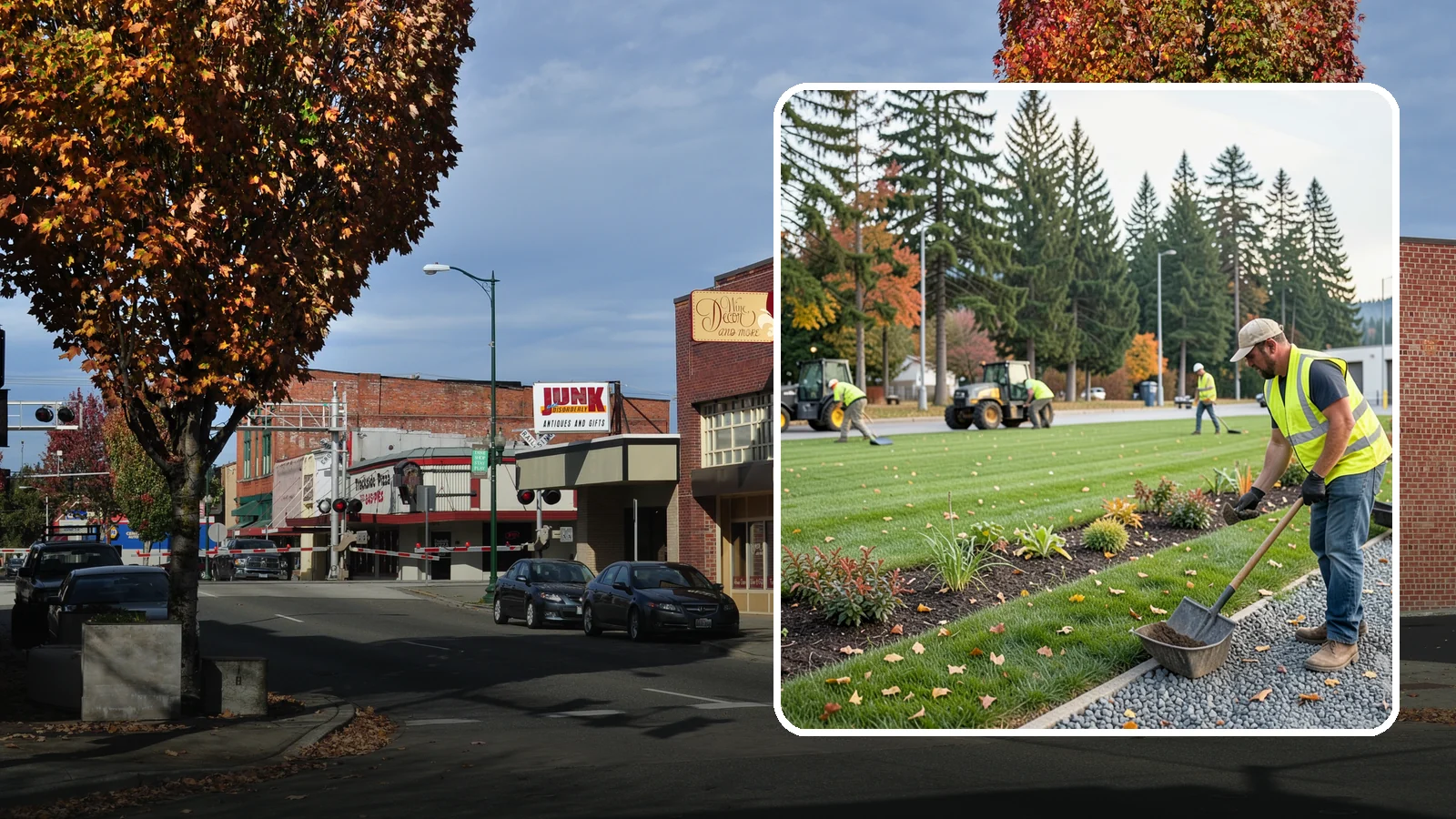 Port Facility Grounds Maintenance in Puyallup, Pierce County, WA - Grounds maintenance for port authority terminals, marinas, and industrial properties in Western Washington.