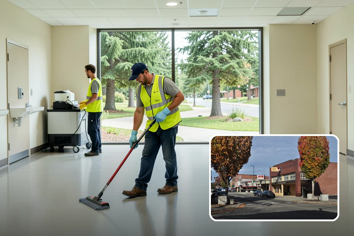 Port Facility Grounds Maintenance in Puyallup, Pierce County, WA - Crews prepared for credentialed and secured port zones