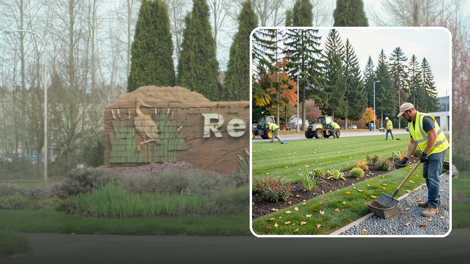Port Facility Grounds Maintenance in Renton, King County, WA - Grounds maintenance for port authority terminals, marinas, and industrial properties in Western Washington.