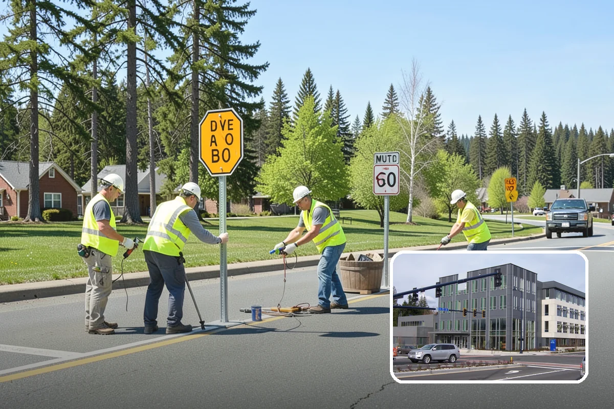 Port Facility Grounds Maintenance in Shoreline, King County, WA - Crews prepared for credentialed and secured port zones