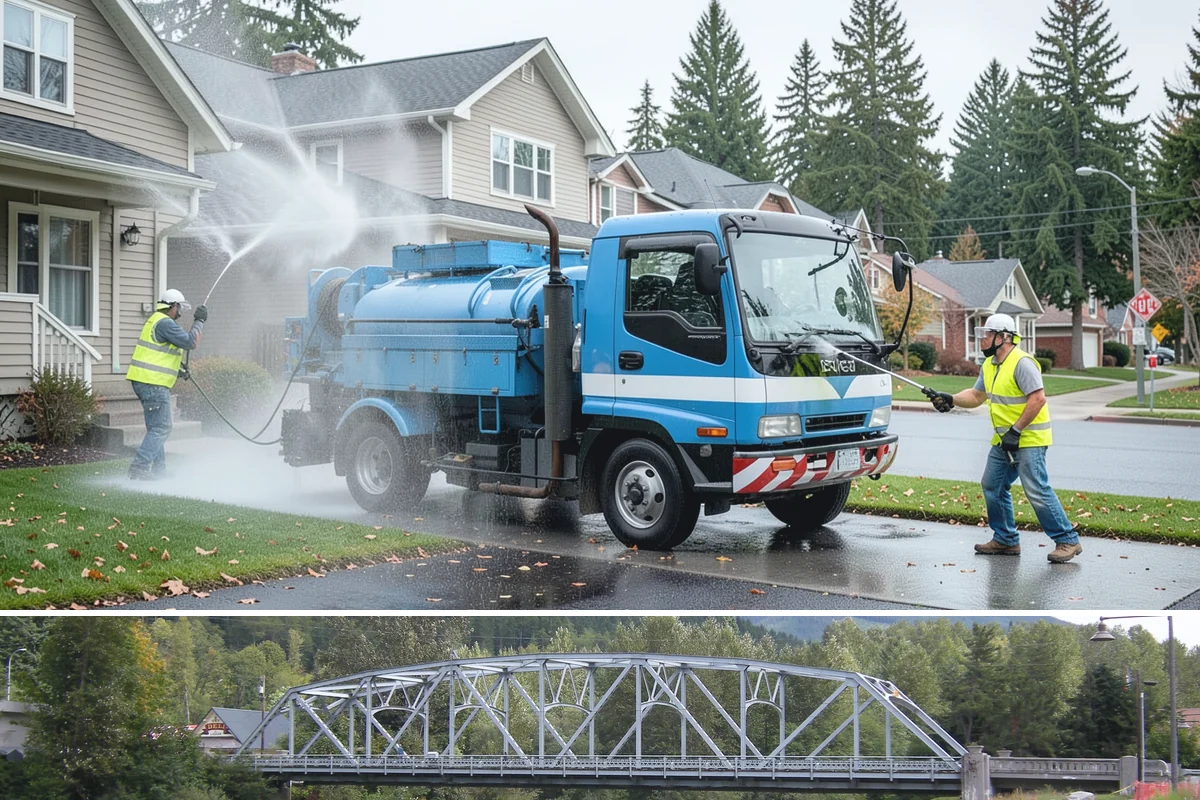 Port Facility Grounds Maintenance in Skykomish, King County, WA - Public waterfront areas receive their most intensive detailing ahead of the summer tourism and event season.