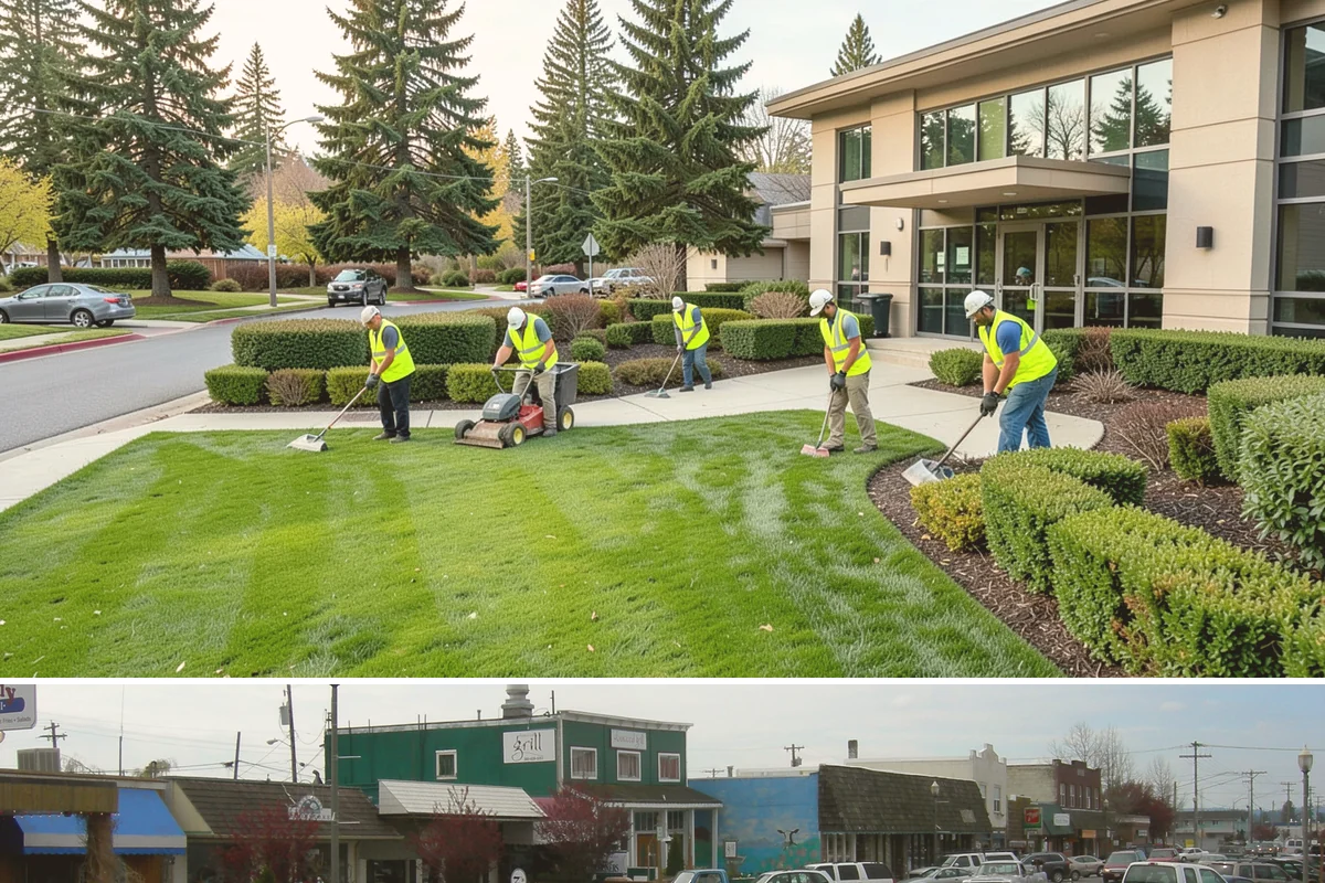 Port Facility Grounds Maintenance in Stanwood, Snohomish County, WA - Public waterfront areas receive their most intensive detailing ahead of the summer tourism and event season.