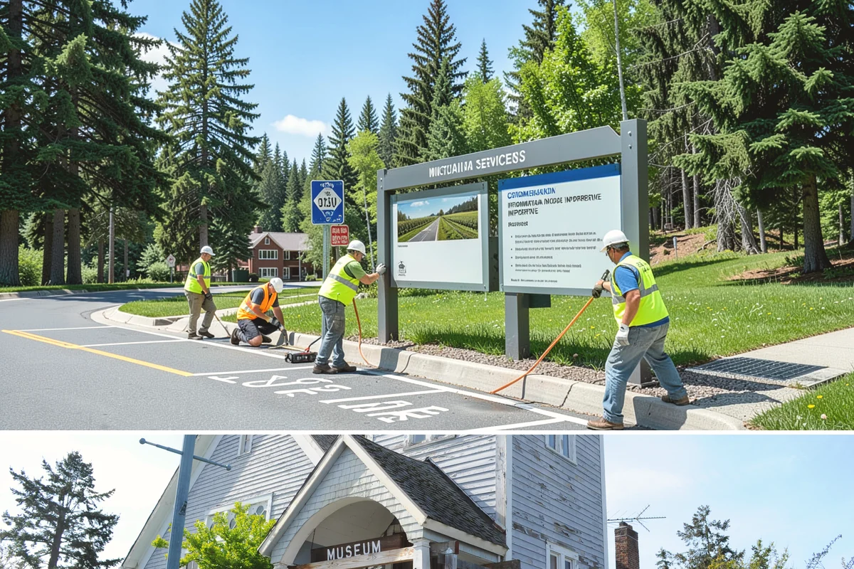 Port Facility Grounds Maintenance in Steilacoom, Pierce County, WA - Public waterfront areas receive their most intensive detailing ahead of the summer tourism and event season.