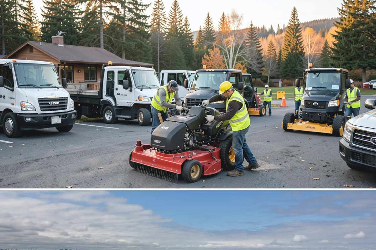 Port Facility Grounds Maintenance in University Place, Pierce County, WA - Public waterfront areas receive their most intensive detailing ahead of the summer tourism and event season.