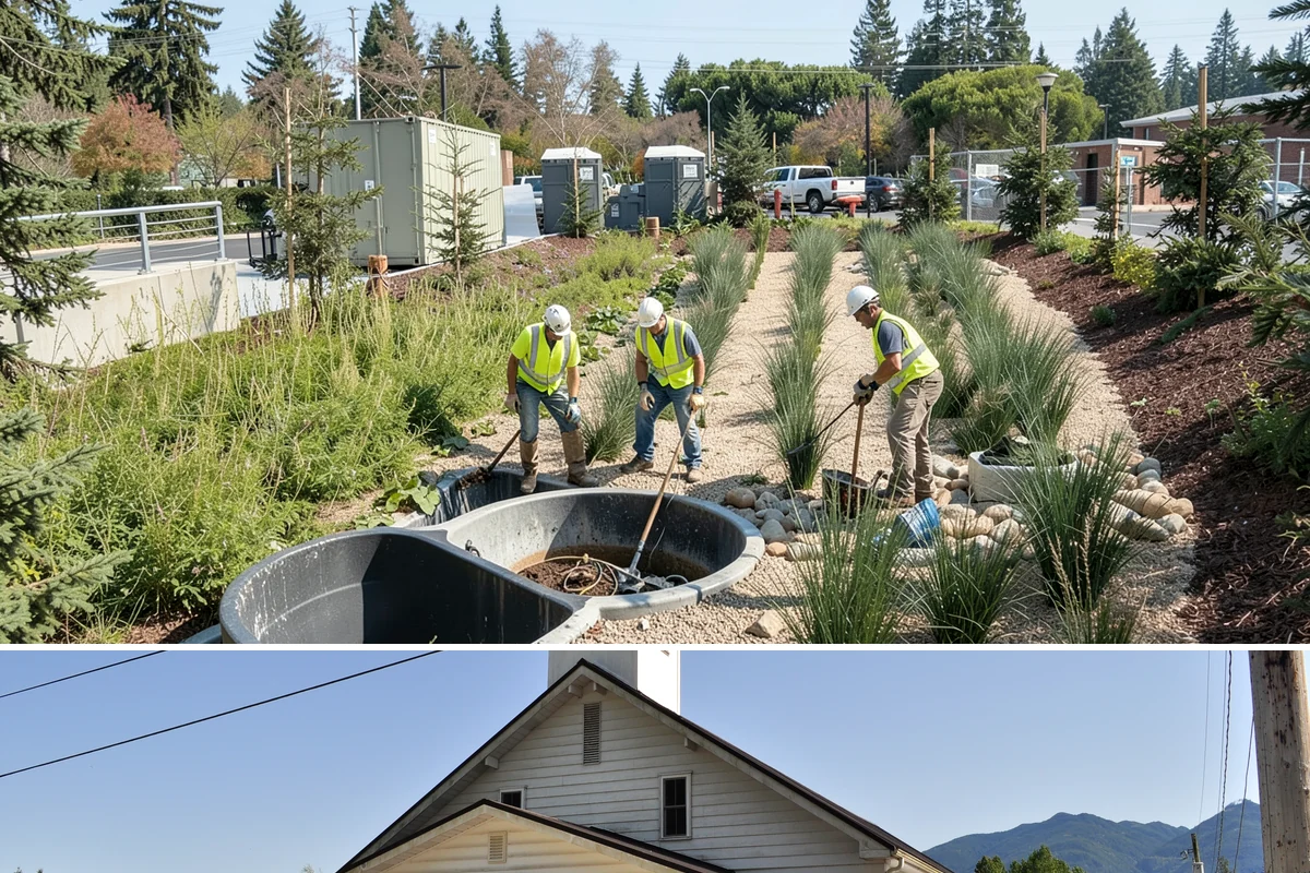 Portable Restroom Coordination in Concrete, Skagit County, WA - Coordination peaks in summer when outdoor festivals and markets draw the largest crowds.