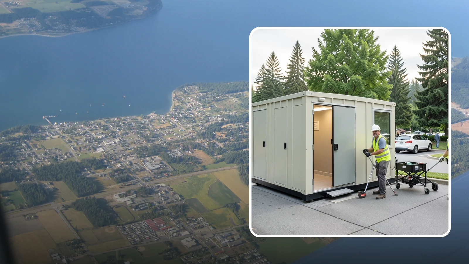 Portable Restroom Coordination in Coupeville, Island County, WA - Coordination of portable restroom services for Western Washington municipal events and public sites.
