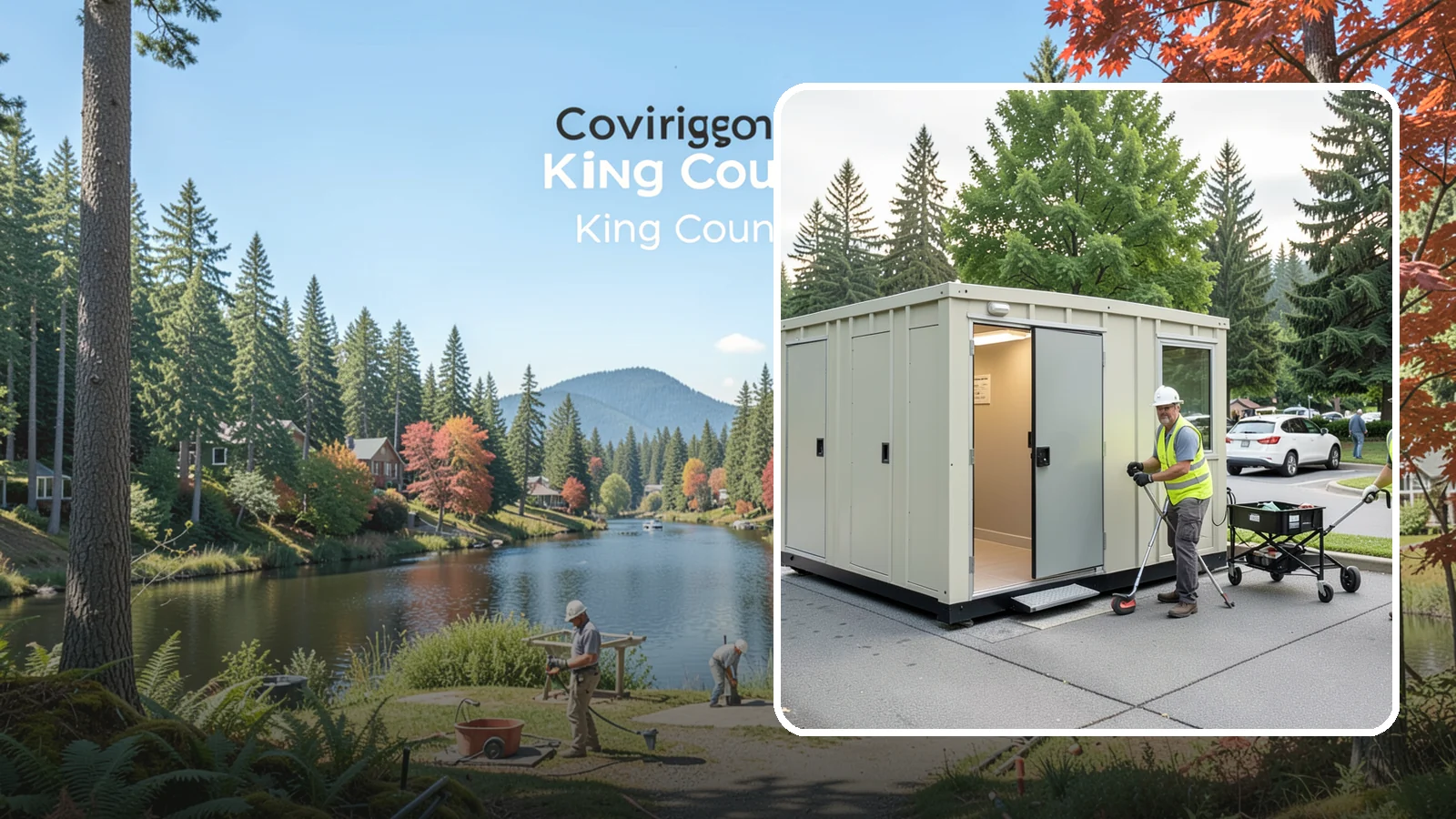 Portable Restroom Coordination in Covington, King County, WA - Coordination of portable restroom services for Western Washington municipal events and public sites.