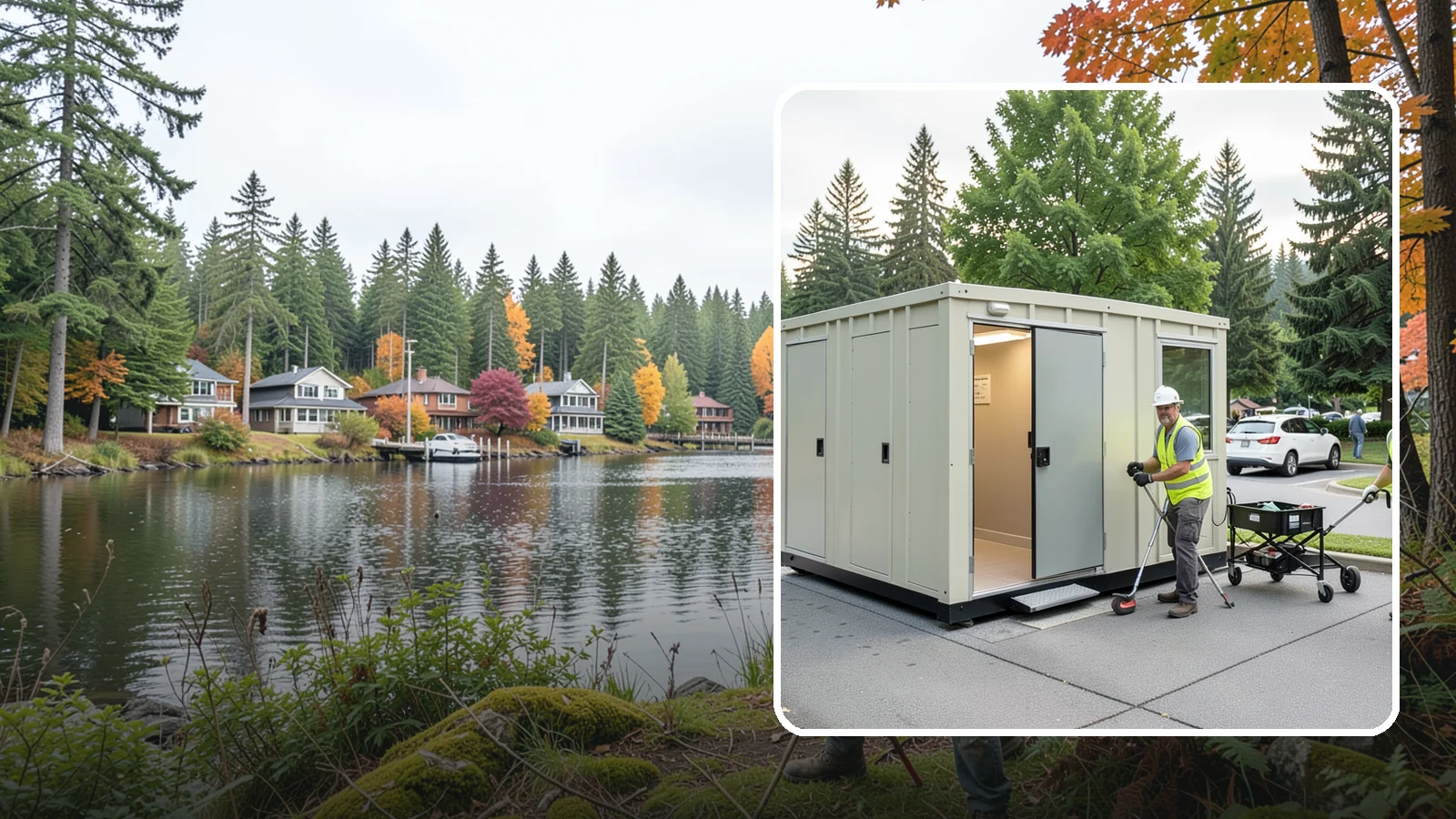 Portable Restroom Coordination in La Conner, Skagit County, WA - Coordination of portable restroom services for Western Washington municipal events and public sites.