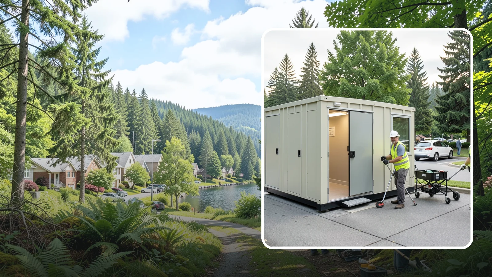 Portable Restroom Coordination in Lake Forest Park, King County, WA - Coordination of portable restroom services for Western Washington municipal events and public sites.