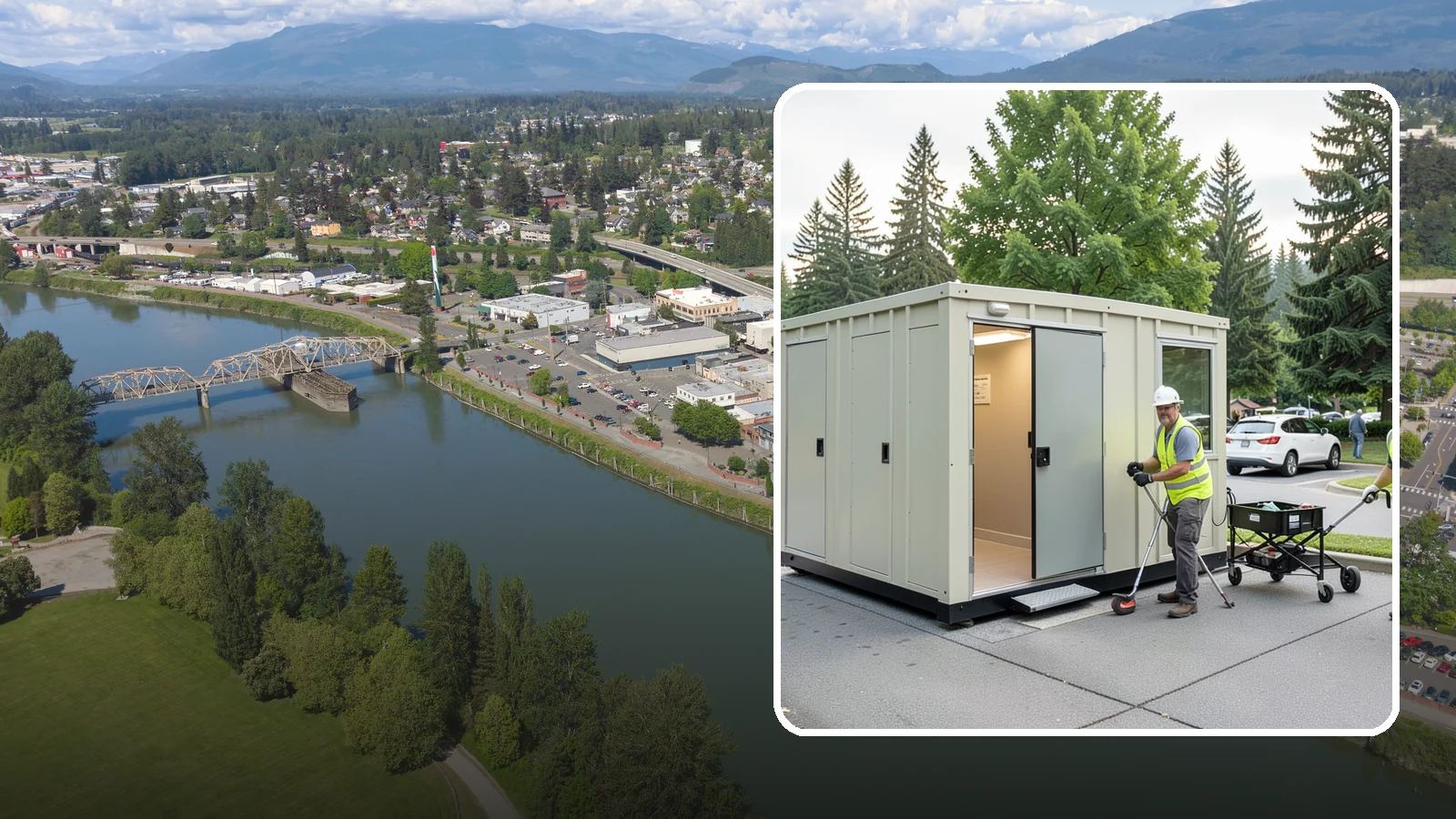 Portable Restroom Coordination in Mount Vernon, Skagit County, WA - Coordination of portable restroom services for Western Washington municipal events and public sites.