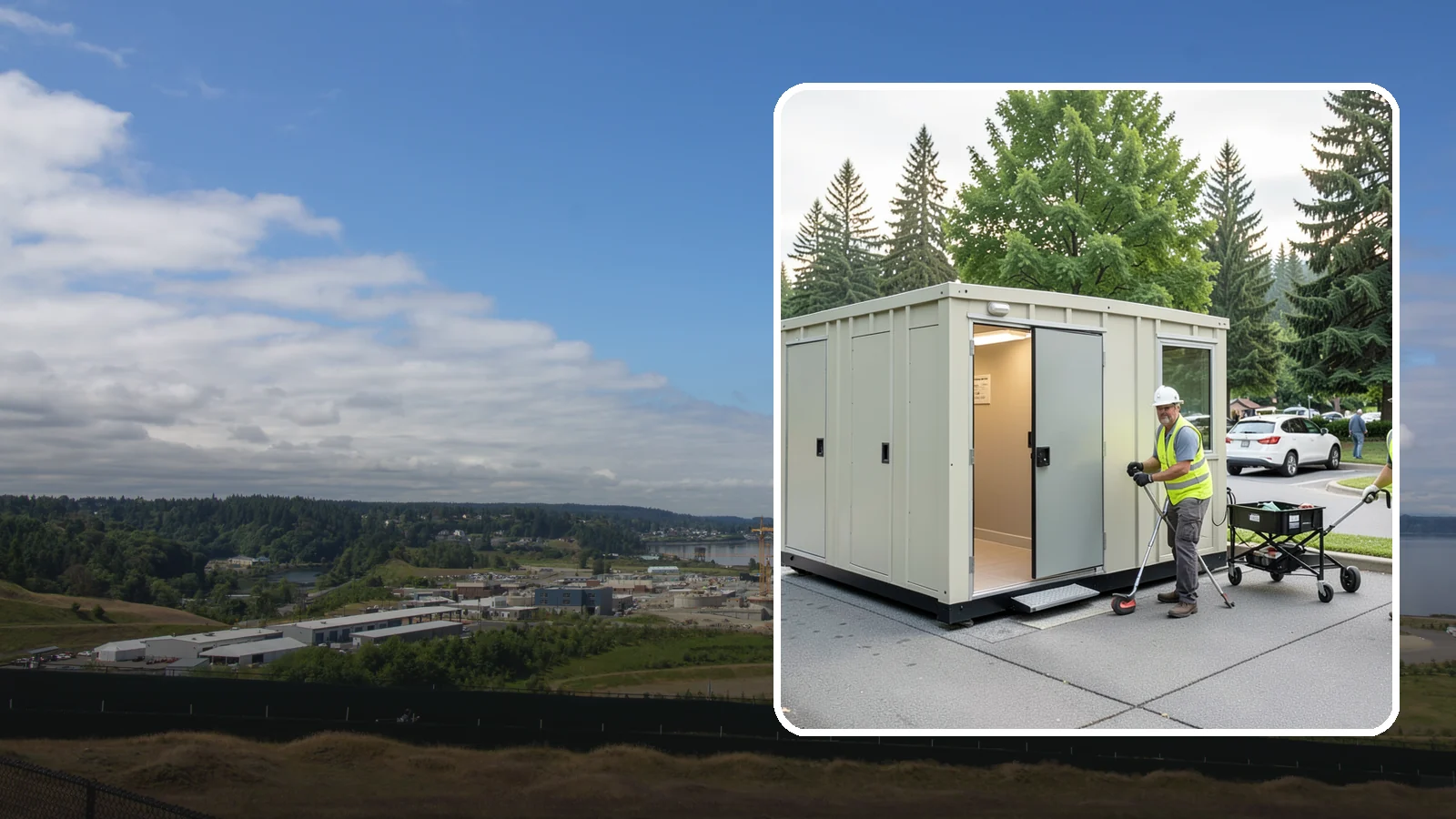 Portable Restroom Coordination in University Place, Pierce County, WA - Coordination of portable restroom services for Western Washington municipal events and public sites.