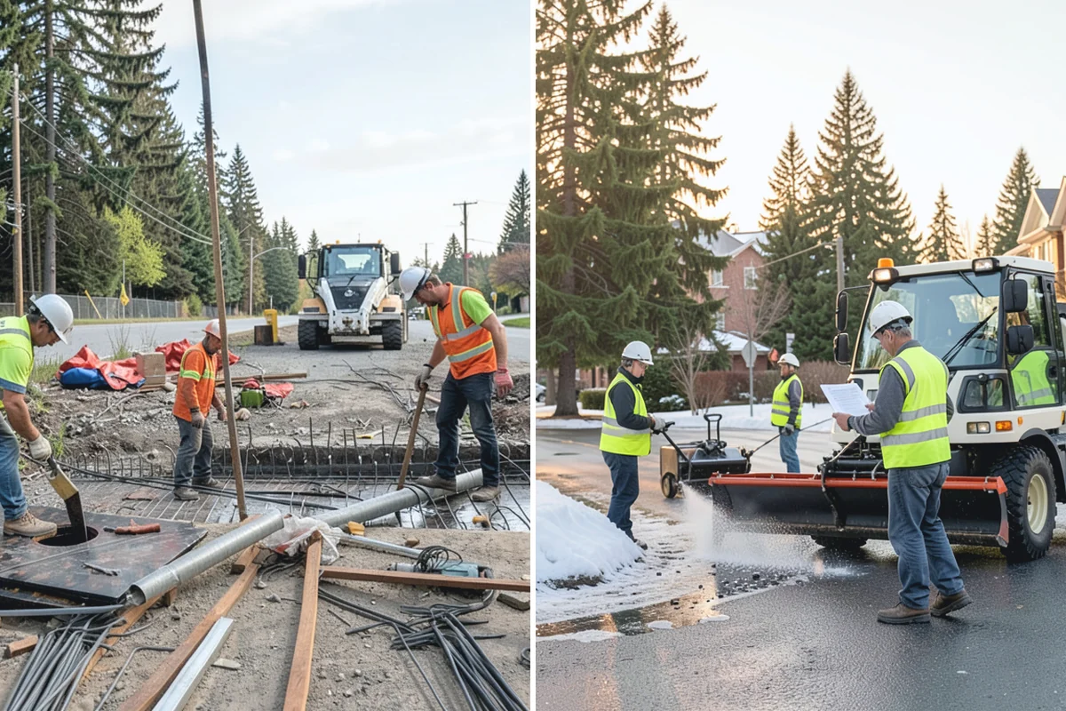Pothole Repair in Buckley, Pierce County, WA - Locate and prioritize failures by severity