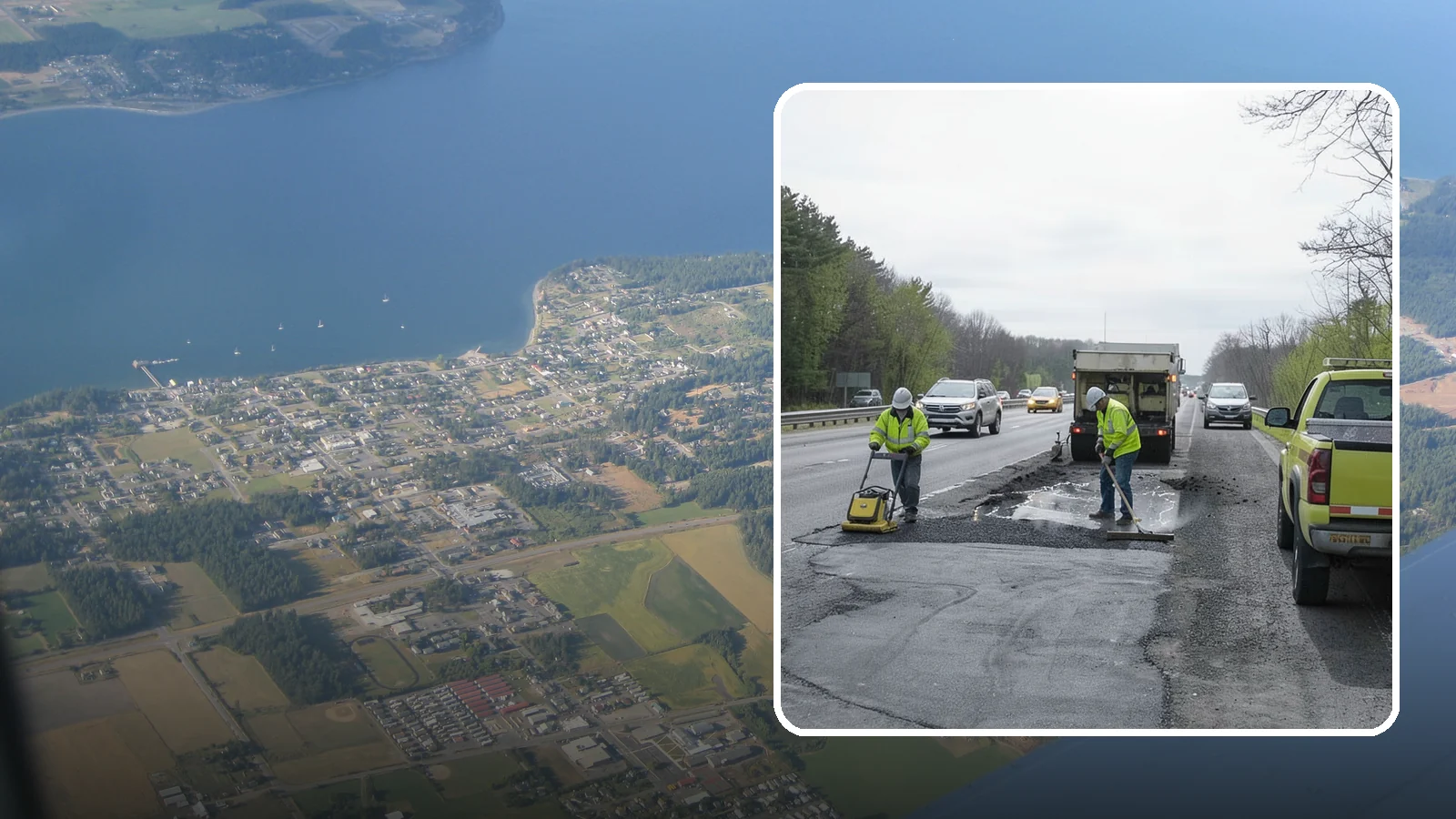 Pothole Repair in Coupeville, Island County, WA - Prompt pothole patching restores safe pavement and limits agency liability on public roads.