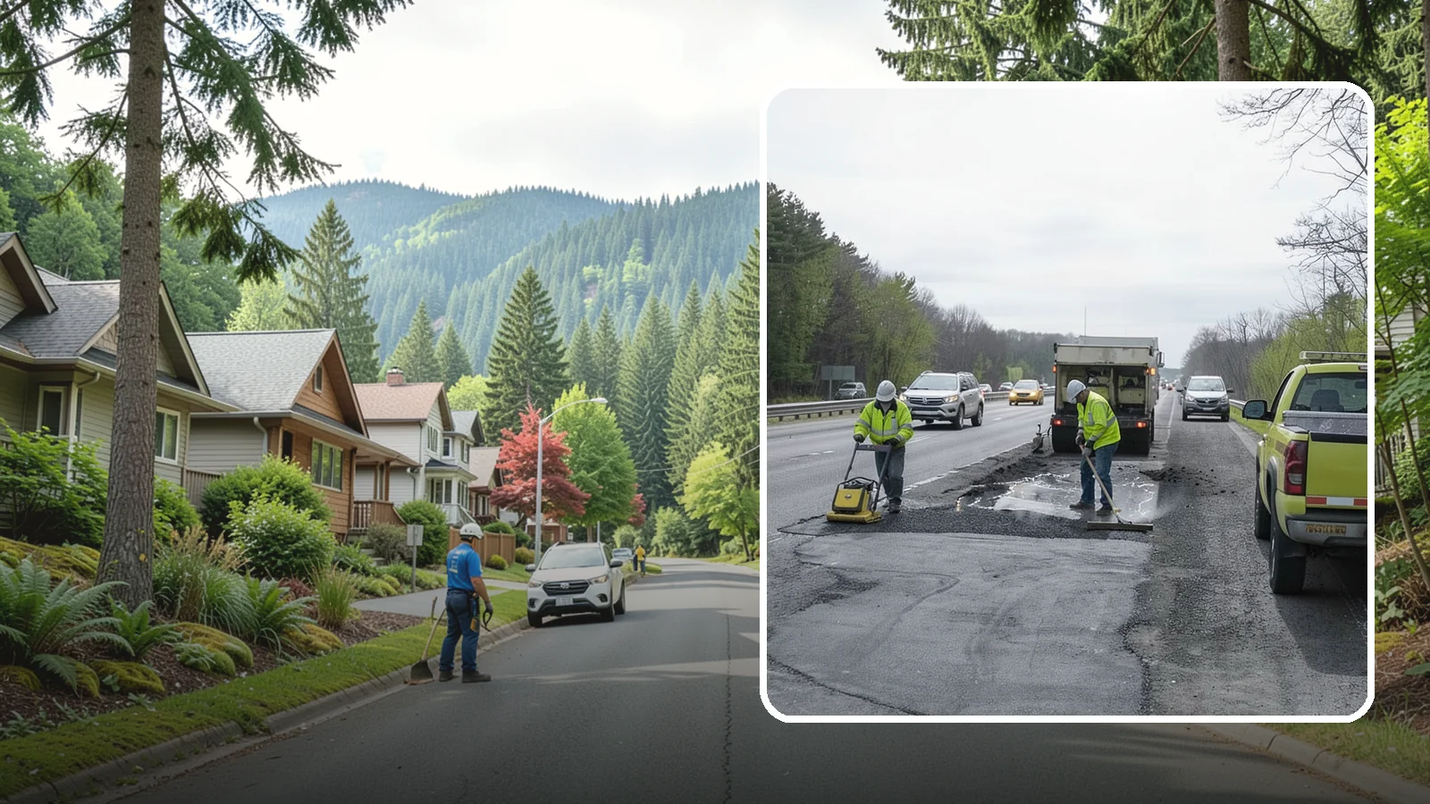 Pothole Repair in Darrington, Snohomish County, WA - Prompt pothole patching restores safe pavement and limits agency liability on public roads.