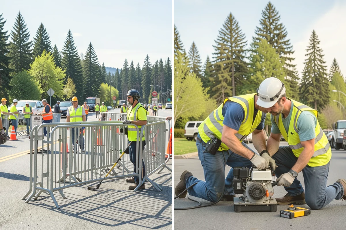 Pothole Repair in Eatonville, Pierce County, WA - Locate and prioritize failures by severity