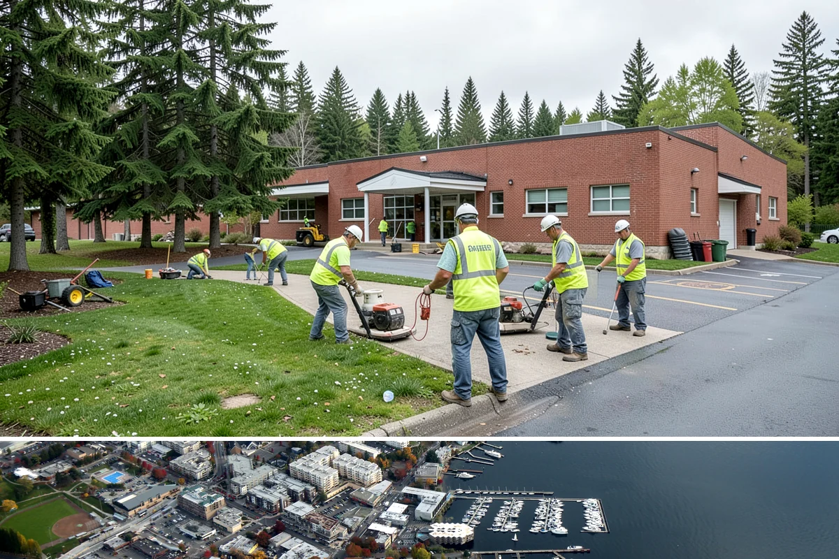 Pothole Repair in Kirkland, King County, WA - Repair volume spikes in late winter and early spring as freeze-thaw and saturation open new failures.