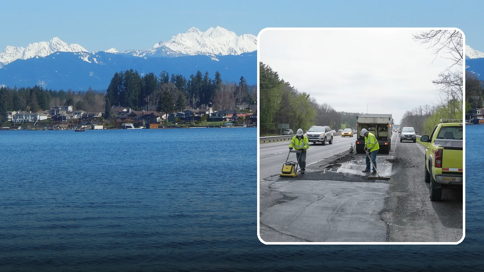 Pothole Repair in Lake Stevens, Snohomish County, WA - Prompt pothole patching restores safe pavement and limits agency liability on public roads.