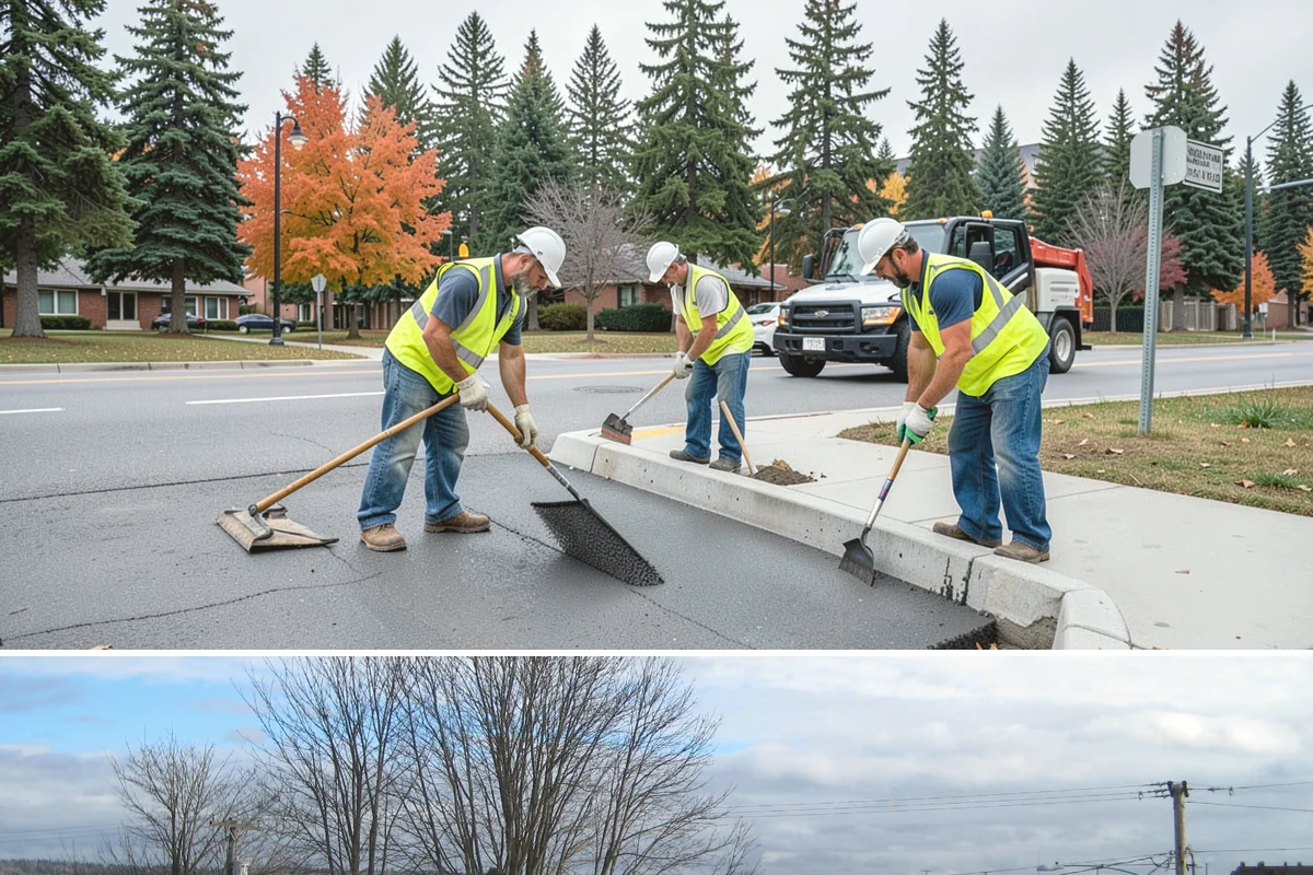 Pothole Repair in Langley, Island County, WA - Repair volume spikes in late winter and early spring as freeze-thaw and saturation open new failures.