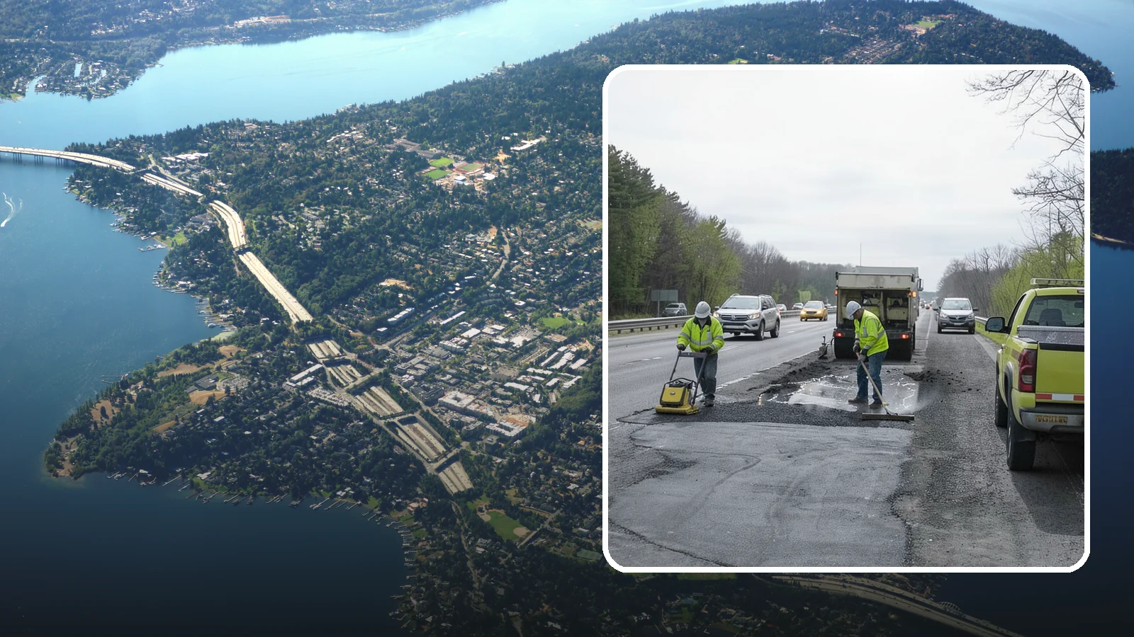 Pothole Repair in Mercer Island, King County, WA - Prompt pothole patching restores safe pavement and limits agency liability on public roads.