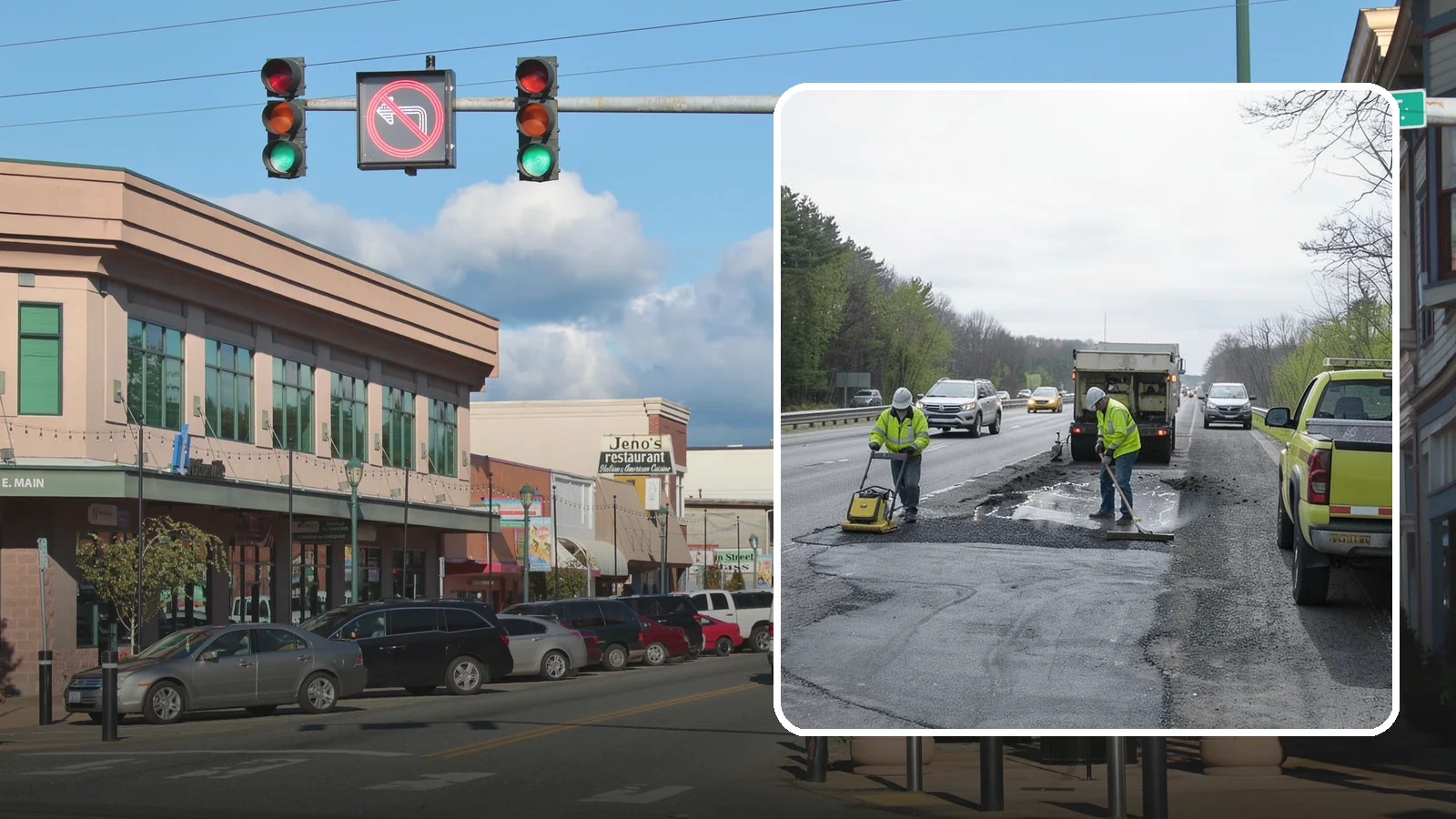 Pothole Repair in Monroe, Snohomish County, WA - Prompt pothole patching restores safe pavement and limits agency liability on public roads.