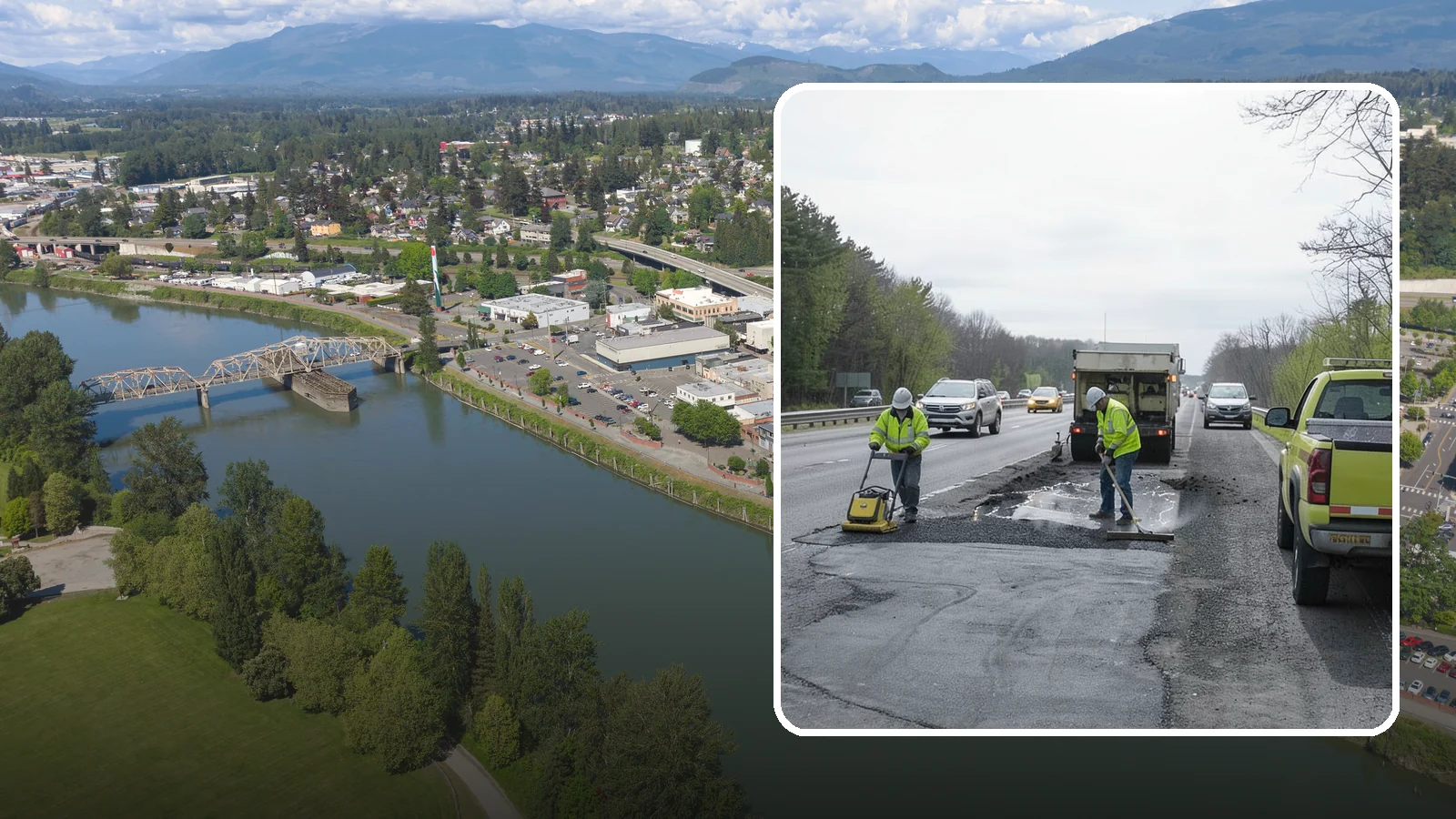 Pothole Repair in Mount Vernon, Skagit County, WA - Prompt pothole patching restores safe pavement and limits agency liability on public roads.