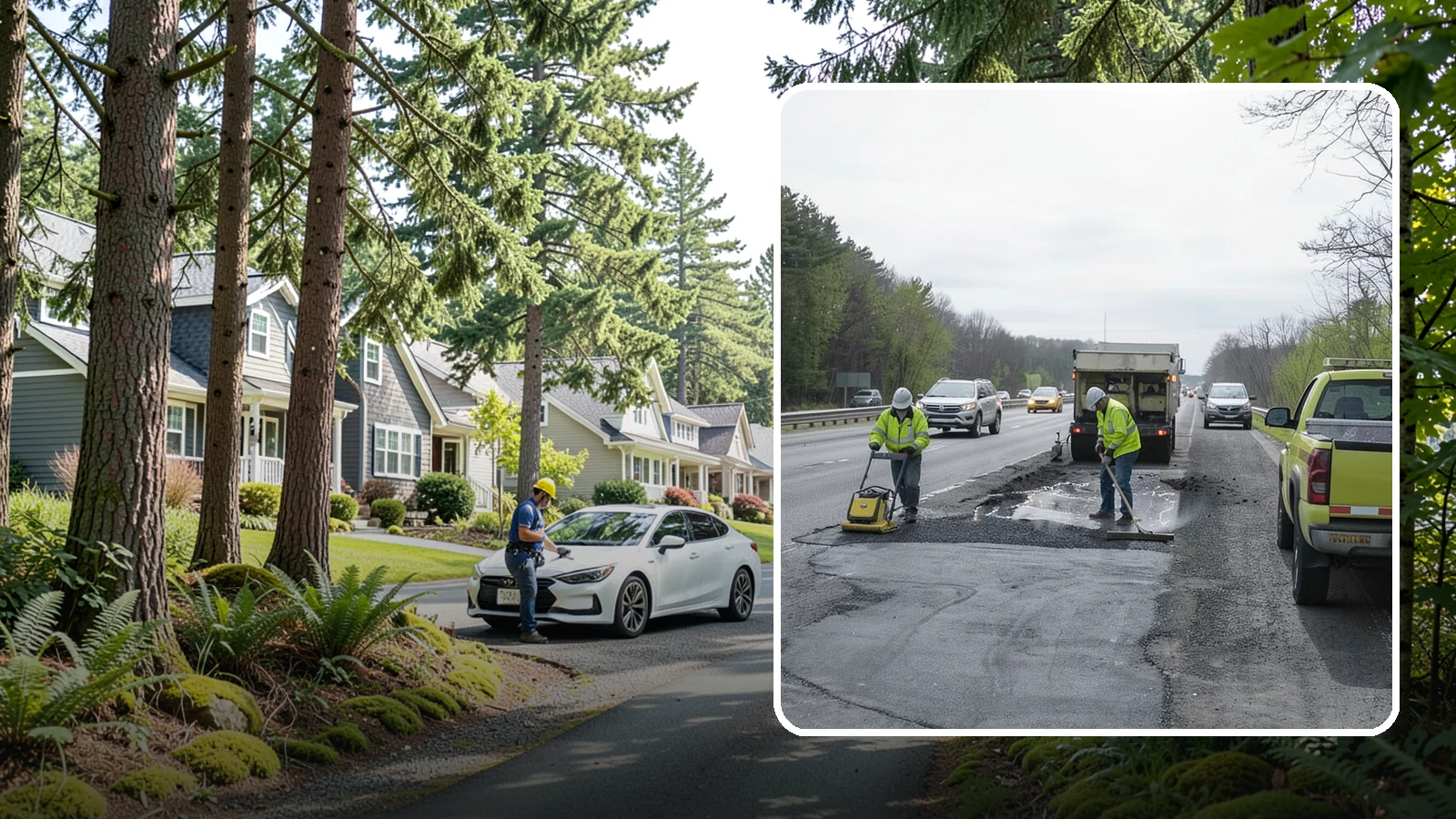 Pothole Repair in Normandy Park, King County, WA - Prompt pothole patching restores safe pavement and limits agency liability on public roads.