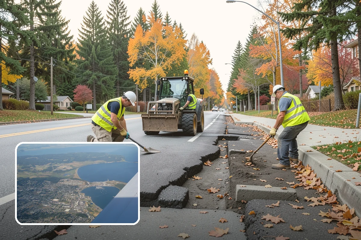Pothole Repair in Oak Harbor, Island County, WA - Durable patches that resist raveling