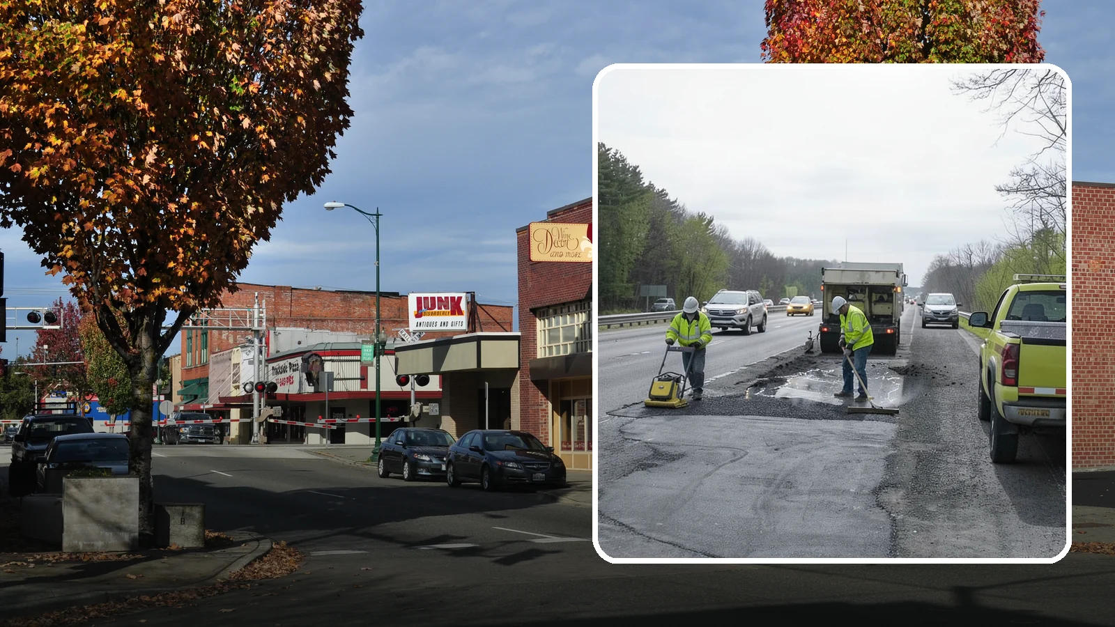 Pothole Repair in Puyallup, Pierce County, WA - Prompt pothole patching restores safe pavement and limits agency liability on public roads.