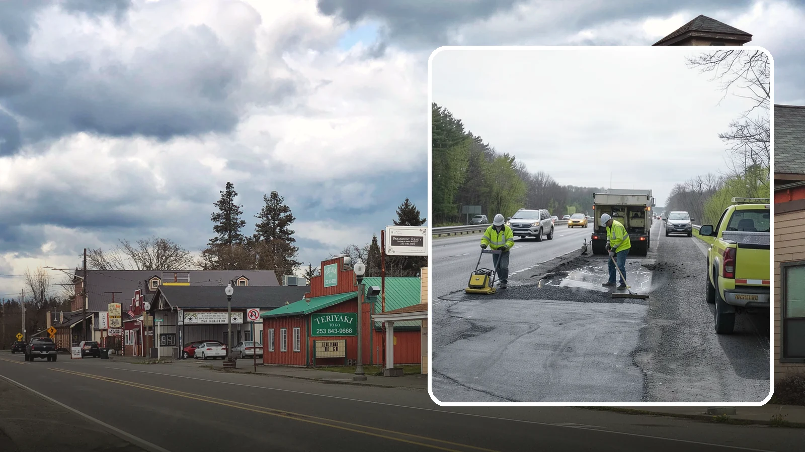 Pothole Repair in Roy, Pierce County, WA - Prompt pothole patching restores safe pavement and limits agency liability on public roads.