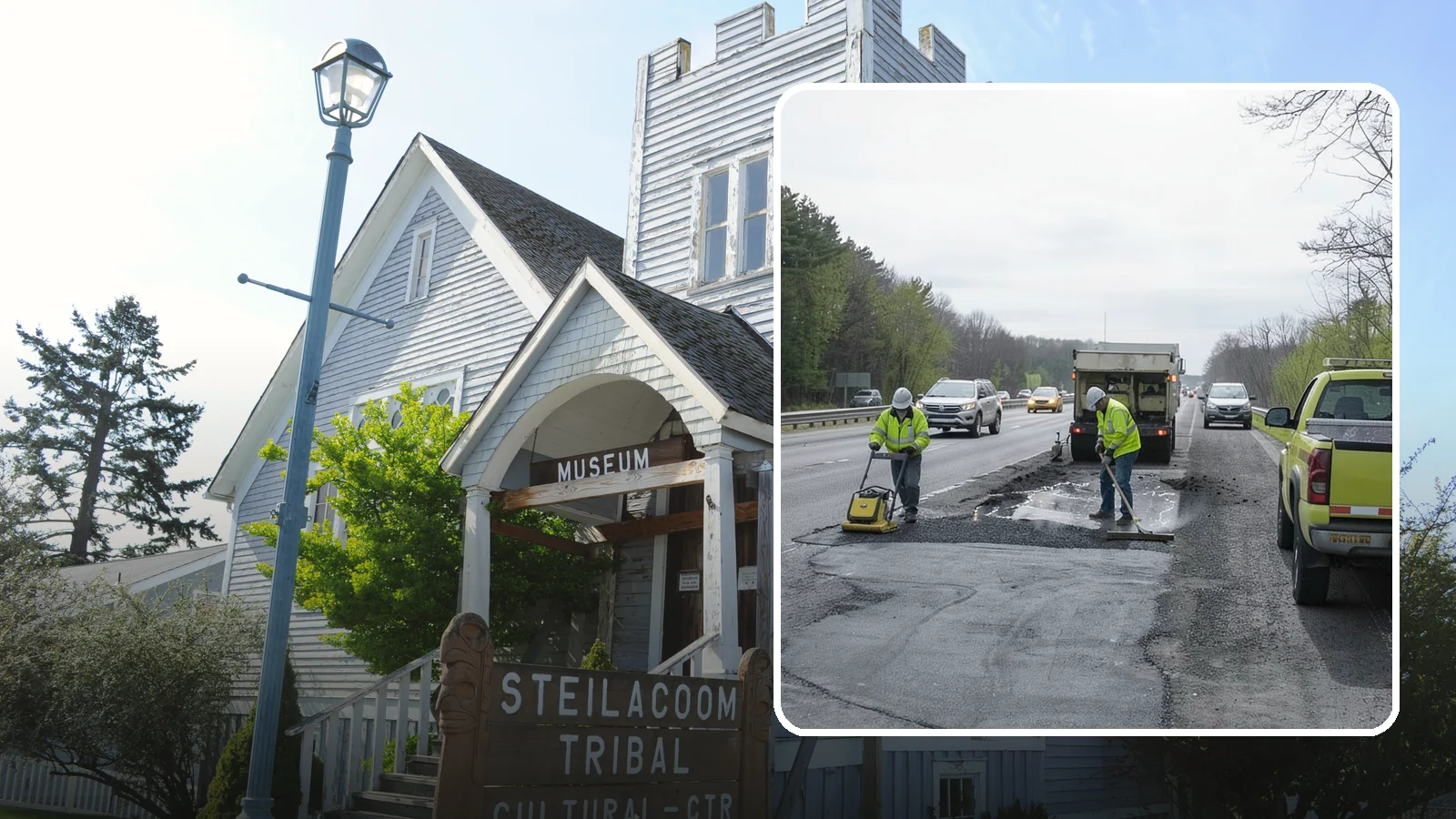 Pothole Repair in Steilacoom, Pierce County, WA - Prompt pothole patching restores safe pavement and limits agency liability on public roads.