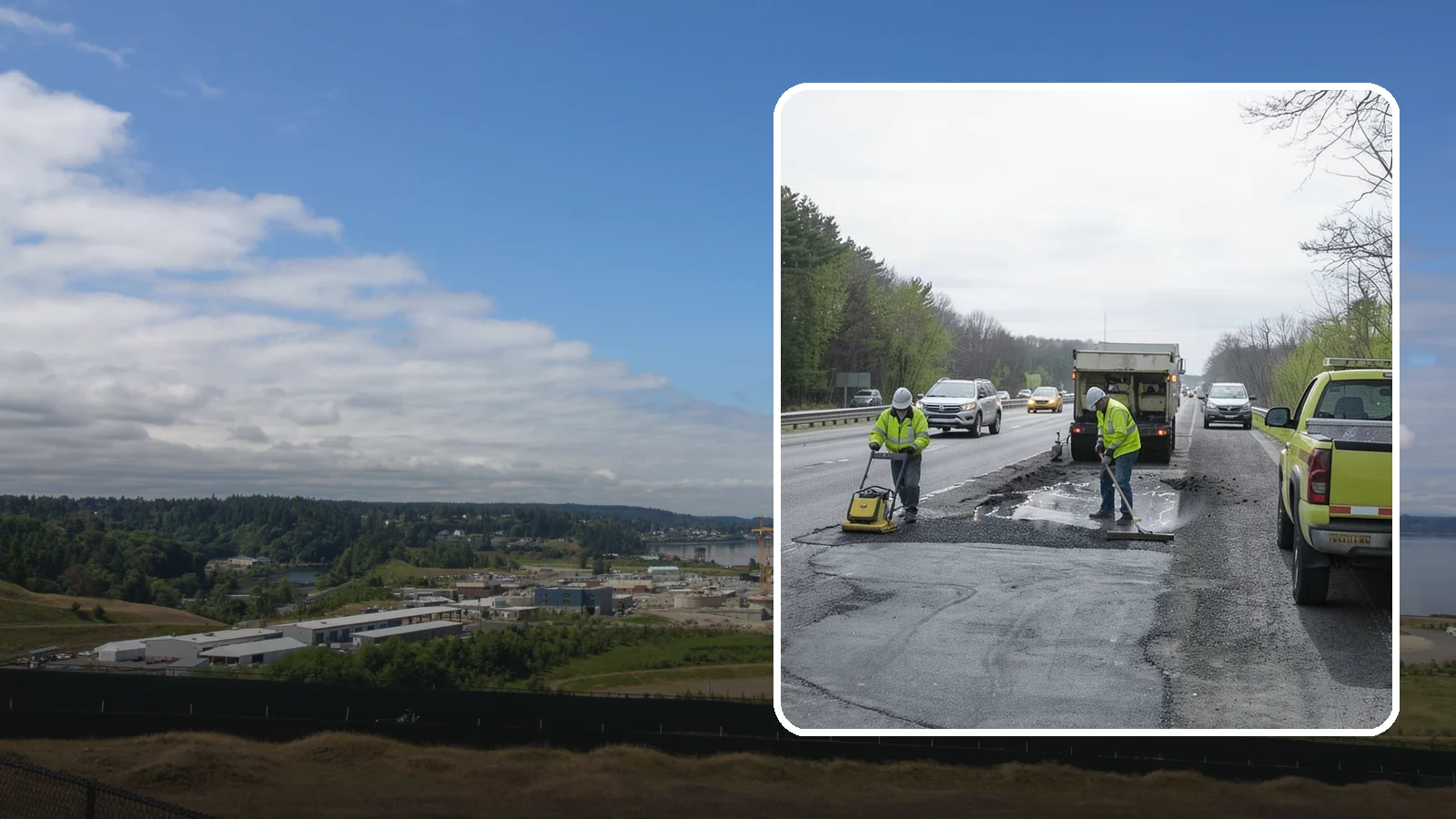 Pothole Repair in University Place, Pierce County, WA - Prompt pothole patching restores safe pavement and limits agency liability on public roads.