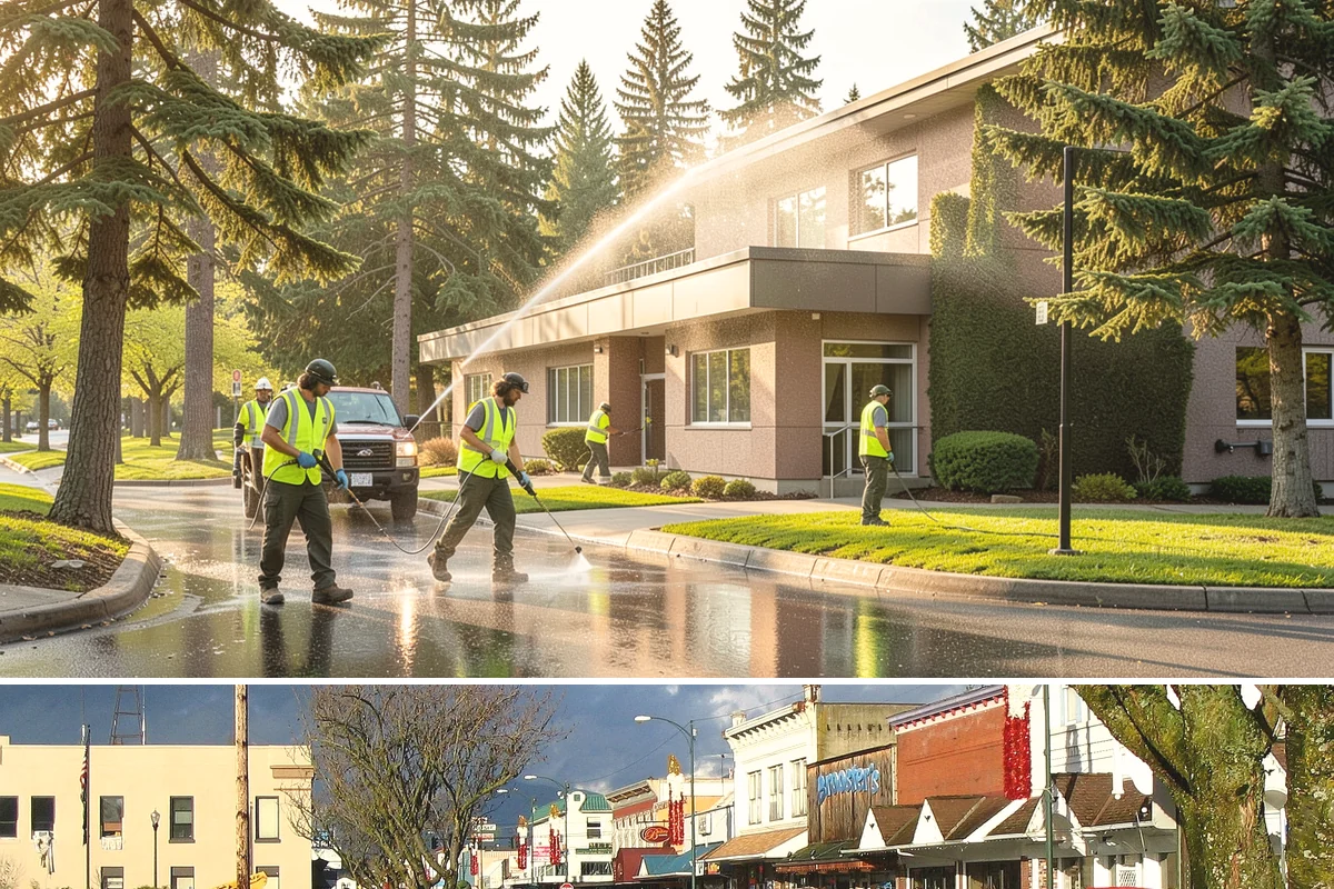 Poured-in-Place Surfacing in Arlington, Snohomish County, WA - Poured-in-place surfacing requires dry, moderate temperatures to cure properly, so installation is scheduled for the summer...