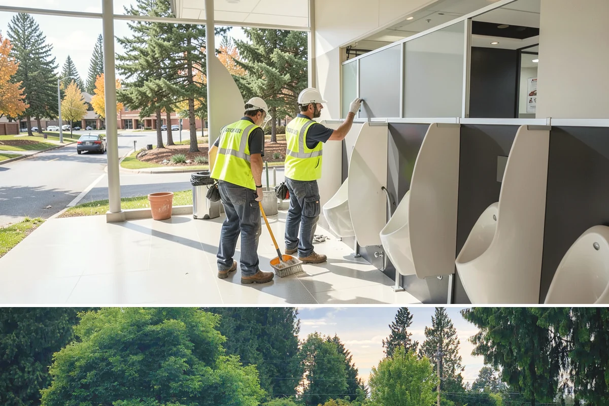 Poured-in-Place Surfacing in Bonney Lake, Pierce County, WA - Poured-in-place surfacing requires dry, moderate temperatures to cure properly, so installation is scheduled for the summer...