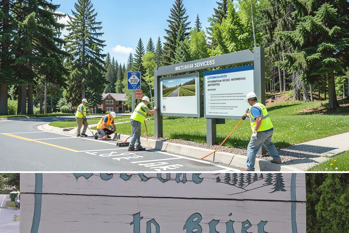 Poured-in-Place Surfacing in Brier, Snohomish County, WA - Poured-in-place surfacing requires dry, moderate temperatures to cure properly, so installation is scheduled for the summer...