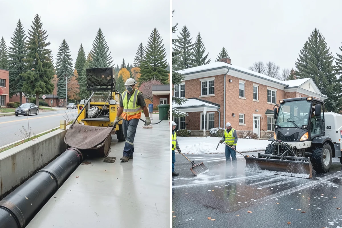 Poured-in-Place Surfacing in Buckley, Pierce County, WA - Prepare and compact the sub-base and confirm drainage