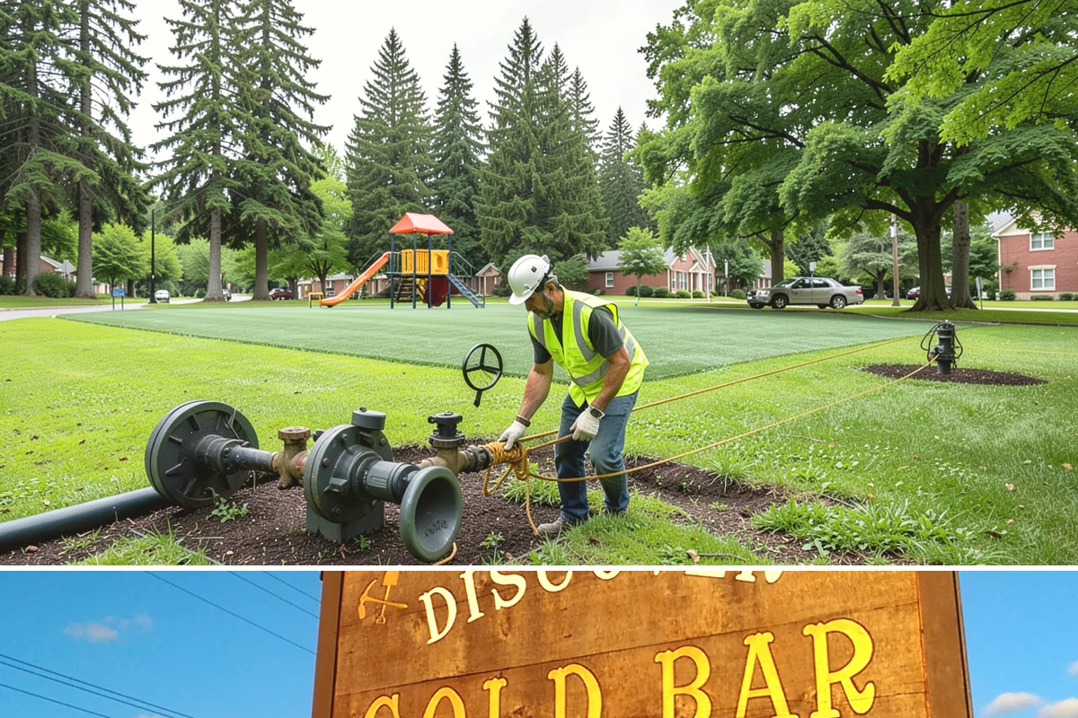 Poured-in-Place Surfacing in Gold Bar, Snohomish County, WA - Poured-in-place surfacing requires dry, moderate temperatures to cure properly, so installation is scheduled for the summer...