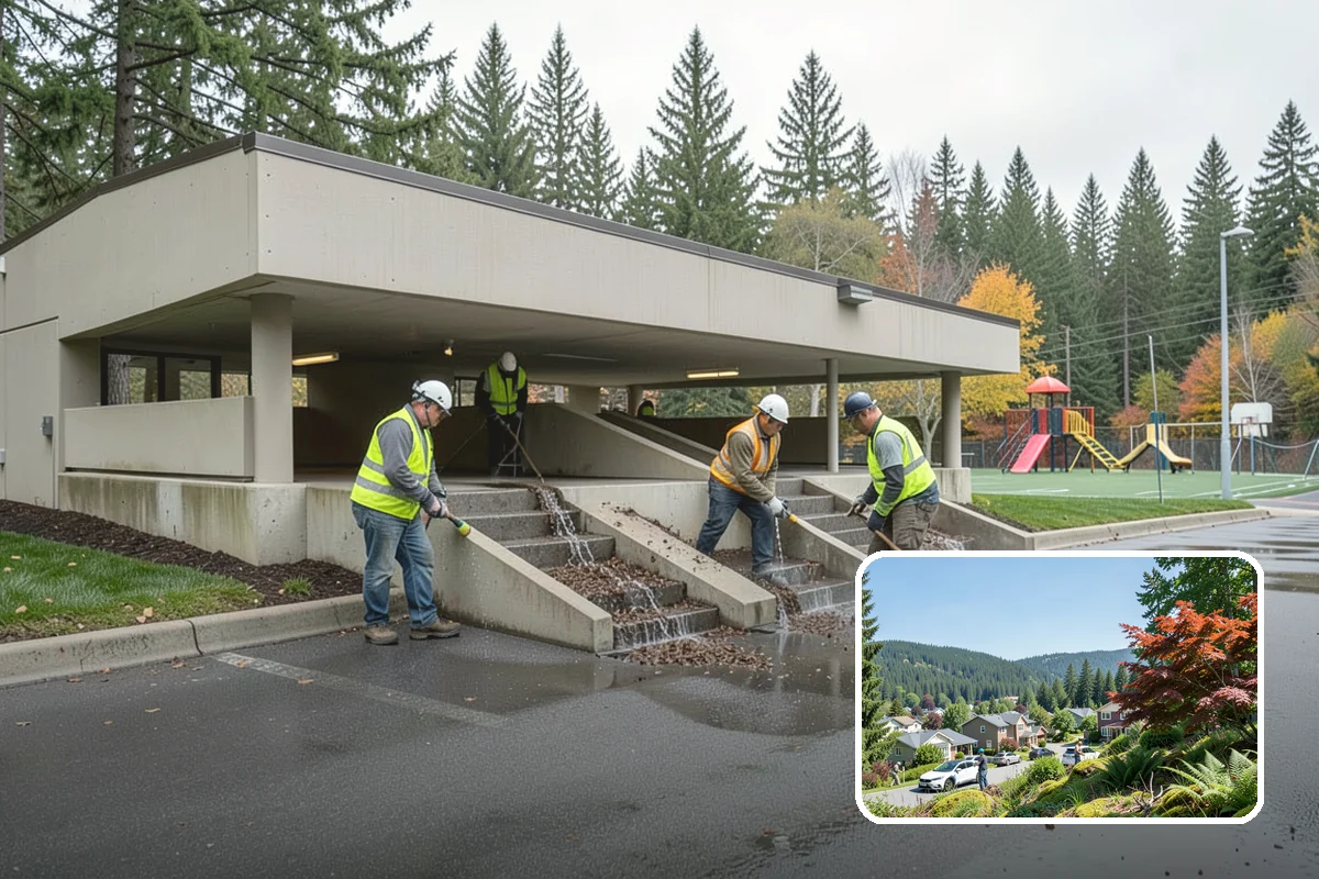 Poured-in-Place Surfacing in Index, Snohomish County, WA - Provides ADA-accessible, wheelchair-firm play surfacing