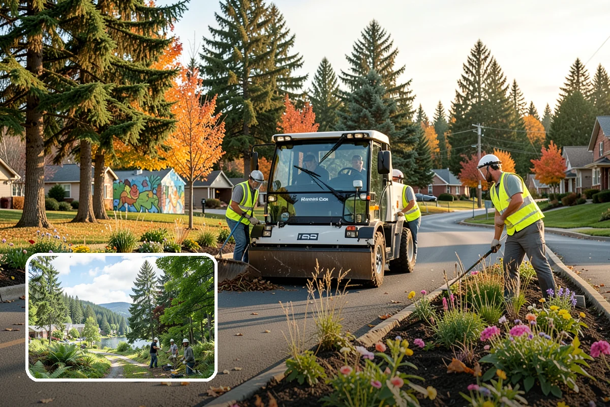 Poured-in-Place Surfacing in Lake Forest Park, King County, WA - Provides ADA-accessible, wheelchair-firm play surfacing