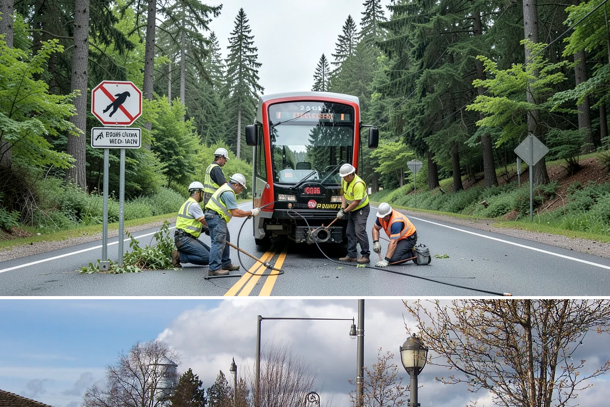 Poured-in-Place Surfacing in Marysville, Snohomish County, WA - Poured-in-place surfacing requires dry, moderate temperatures to cure properly, so installation is scheduled for the summer...