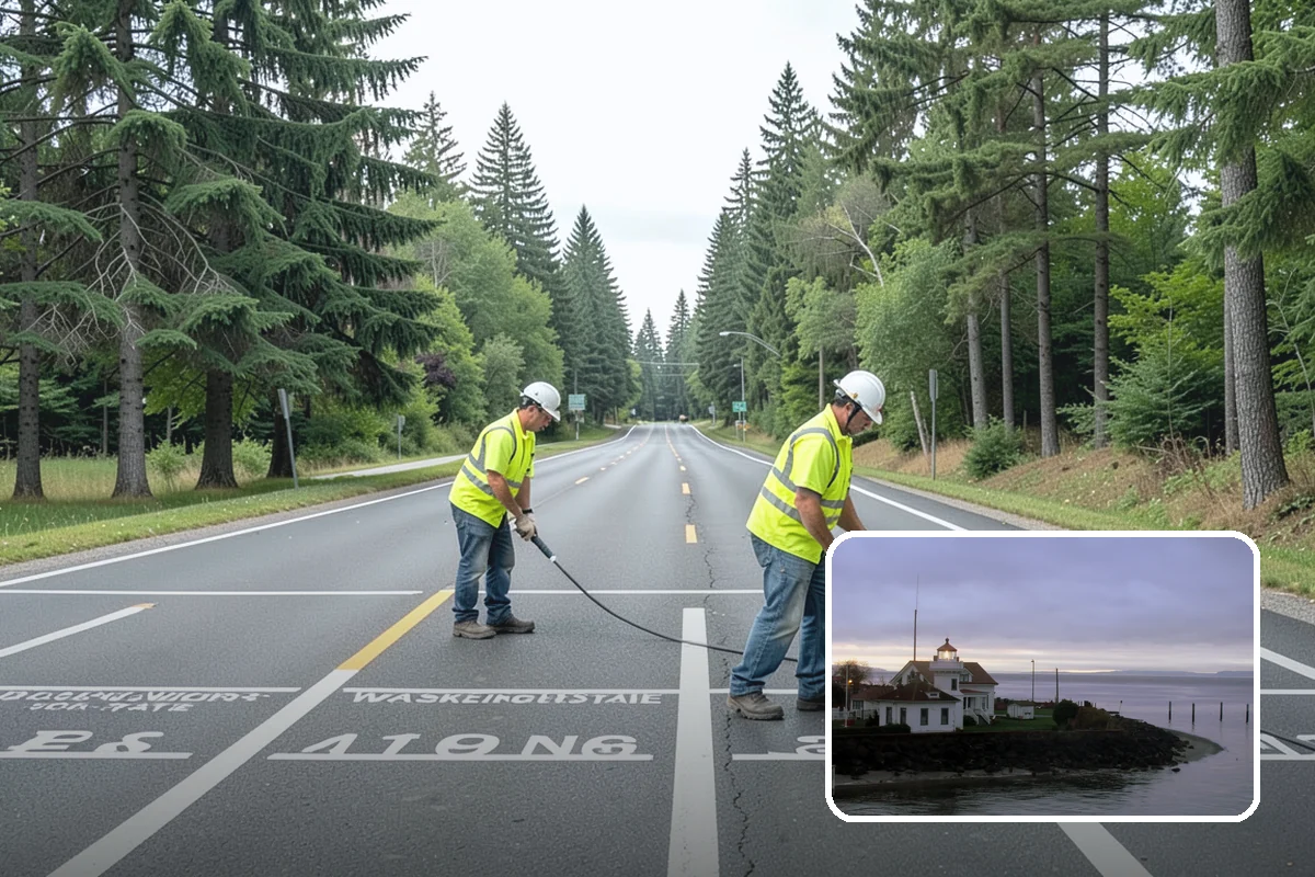 Poured-in-Place Surfacing in Mukilteo, Snohomish County, WA - Provides ADA-accessible, wheelchair-firm play surfacing