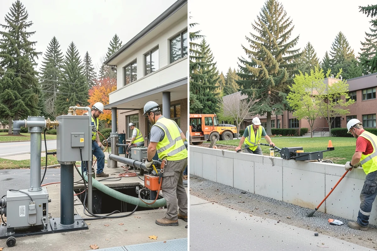 Poured-in-Place Surfacing in Mukilteo, Snohomish County, WA - Prepare and compact the sub-base and confirm drainage