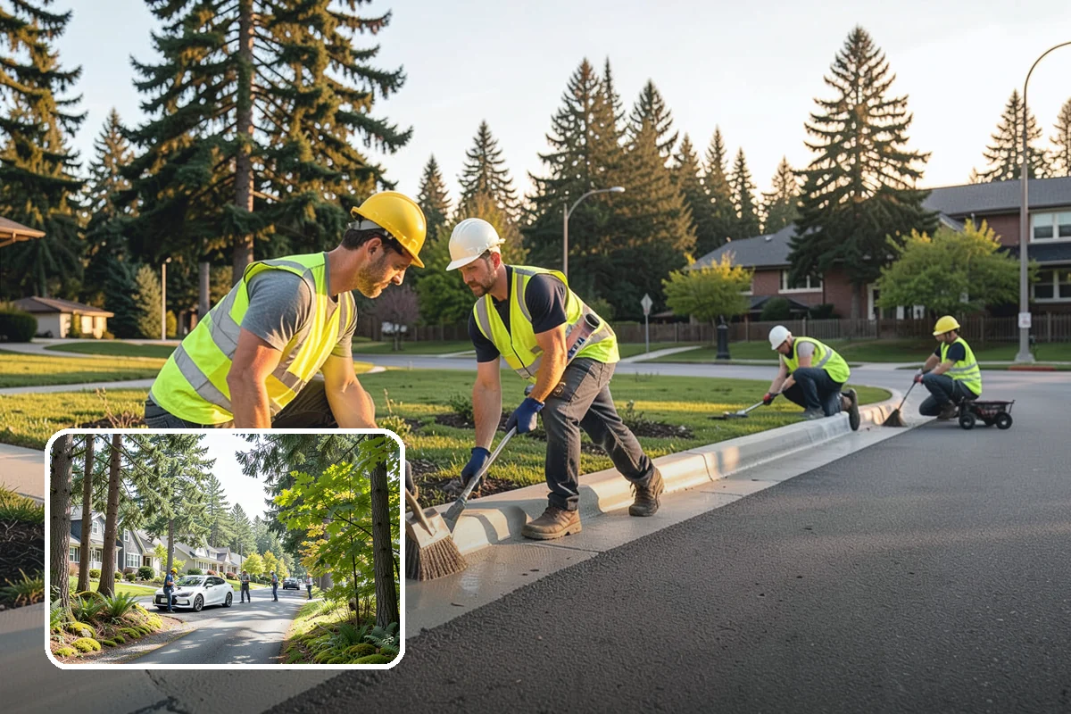 Poured-in-Place Surfacing in Normandy Park, King County, WA - Provides ADA-accessible, wheelchair-firm play surfacing