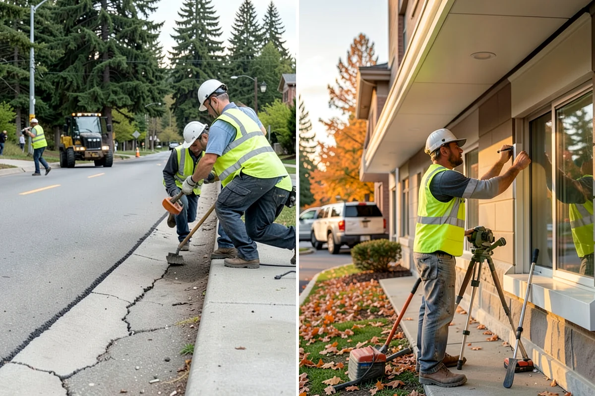 Poured-in-Place Surfacing in Normandy Park, King County, WA - Prepare and compact the sub-base and confirm drainage